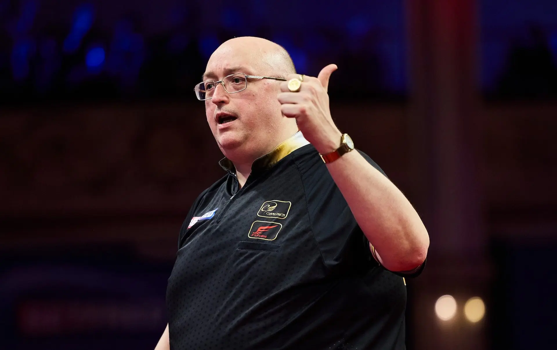 Goldfinger Andrew Gilding besiegt Martin Lukeman und steht erstmals in der 3. WM-Runde