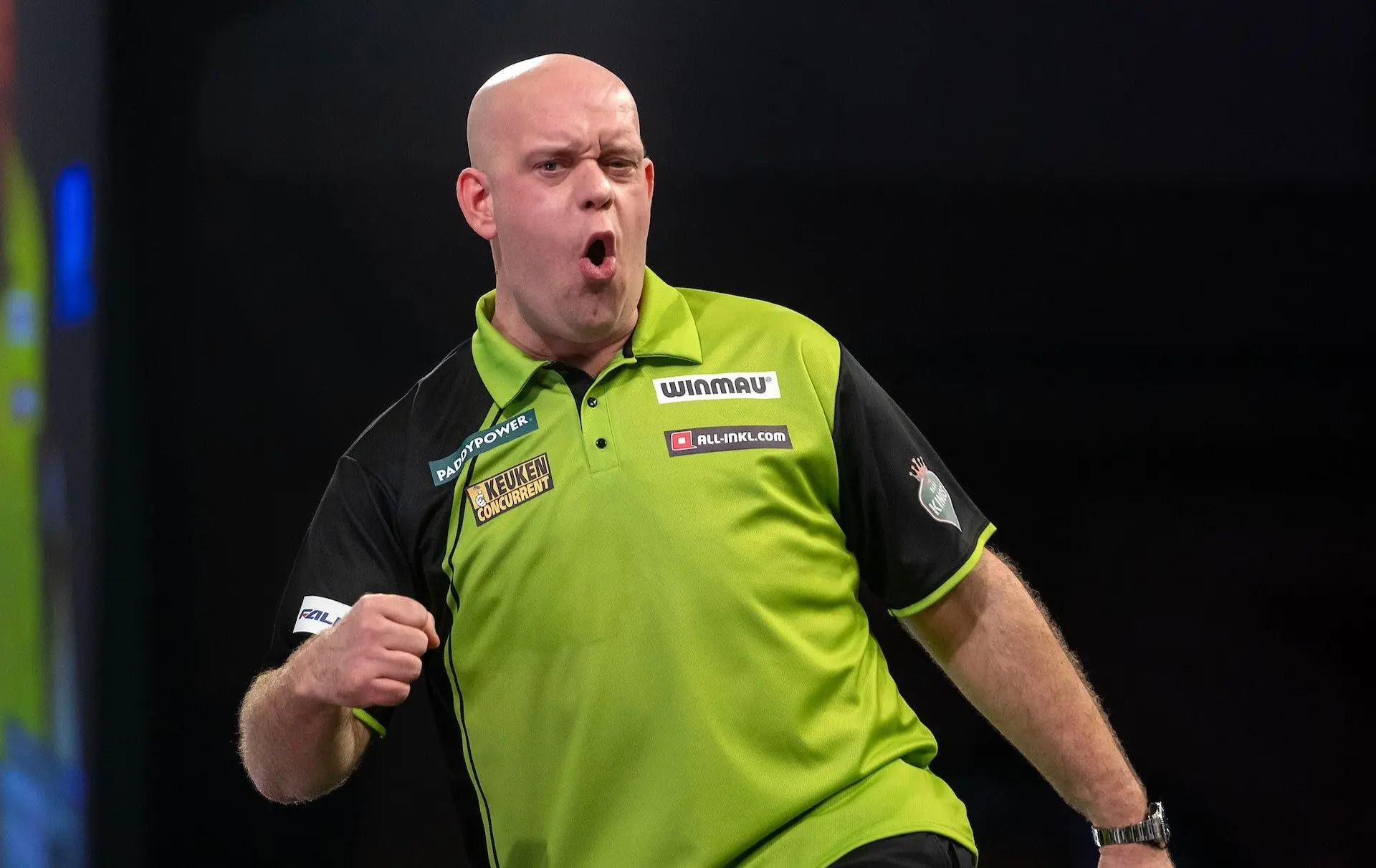 Van Gerwen präsentiert sich in Topform und besiegt Jeffrey de Graaf im WM-Achtelfinale
