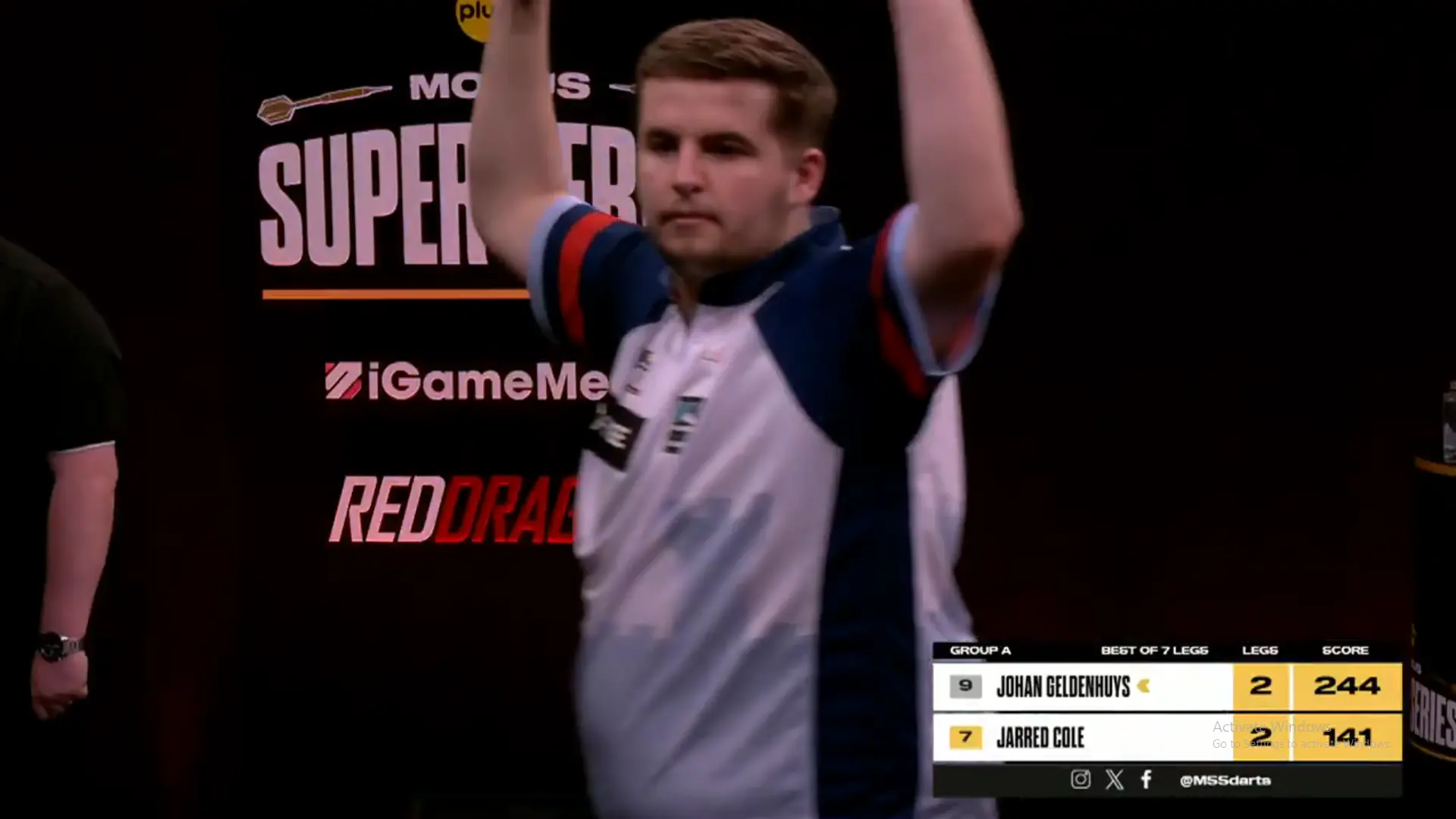 (VIDEO) Jarred Cole wirft sensationellen Neun-Darter in der MODUS Super Series