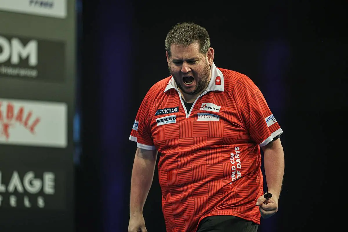 Liveticker World Cup of Darts 2025: Gelingt der Schweiz in Frankfurt ein überraschender Sieg über Irland?