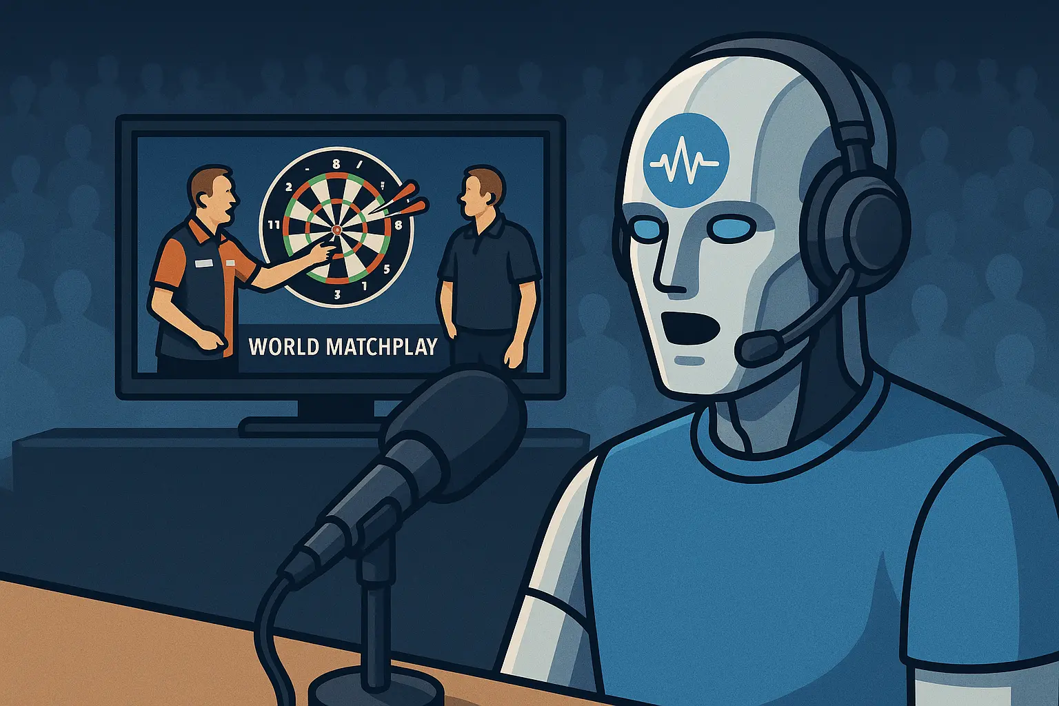 Die PDC setzt auf KI statt Menschen als Kommentatoren – Was bleibt da noch von der Sportbegeisterung übrig?