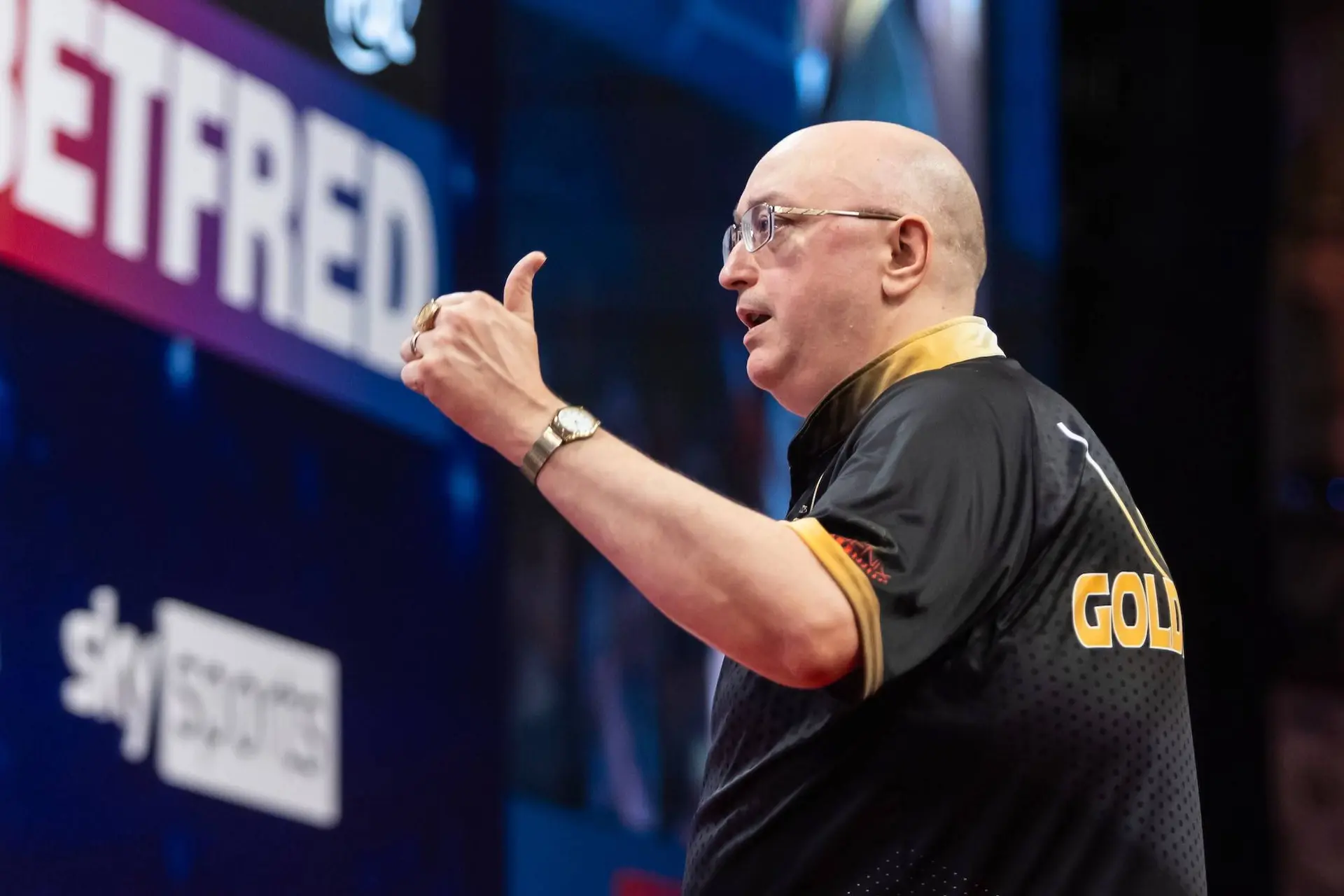 „Ich habe manchmal die Faust geballt“ - Andrew Gilding kokettiert nach seinem Sieg beim World Matchplay mit Price-ähnlichen Szenen