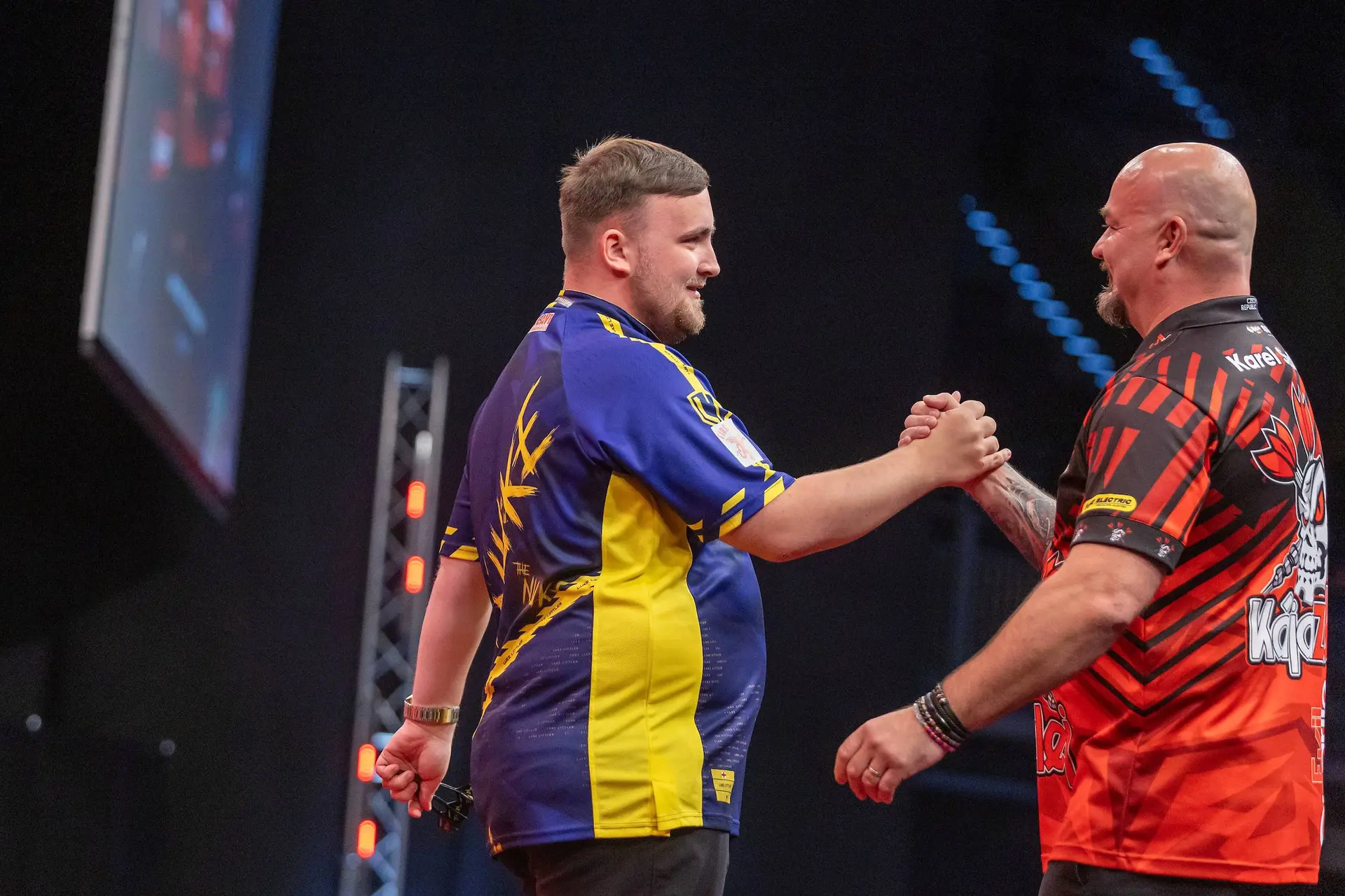 "So eine Leistung habe ich nicht von ihm erwartet" - Karel Sedlacek erschreckt Luke Littler bei den Poland Darts Masters