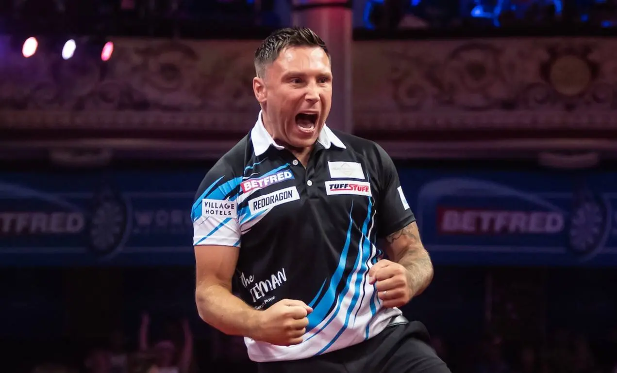 Price erzwingt bei World Series of Darts Finals Aufeinandertreffen mit Littler, van Gerwen bezwingt Humphries mit 106er Average