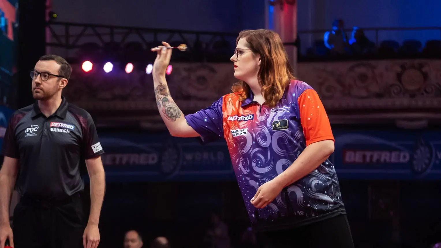 Noa-Lynn Van Leuven muss bei den WDF World Masters der Männer antreten; Deutschland mit vielen Spielern vertreten