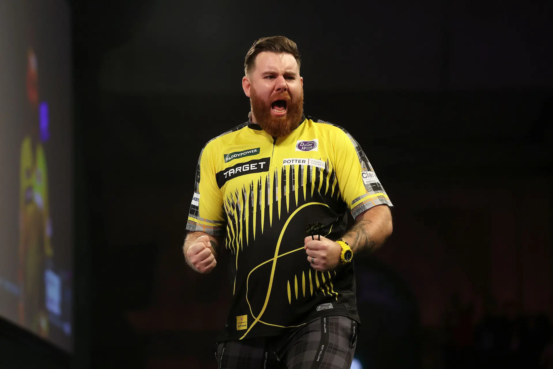 9-Darter für Scott Williams: "Shaggy" wirft bei Players Championship 24 das erste perfektes Leg seiner PDC-Karriere