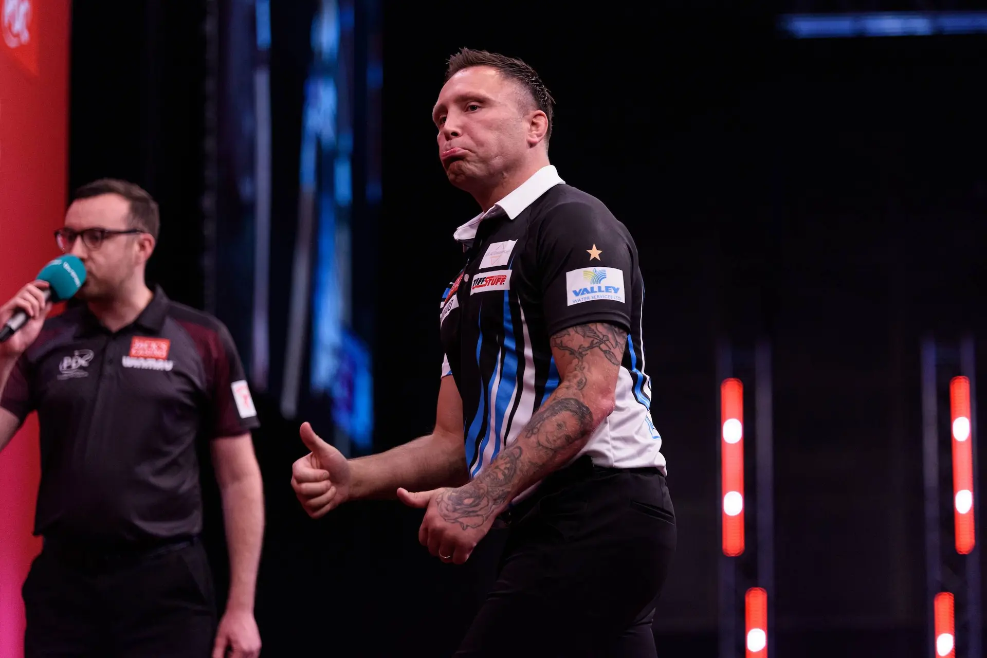 „Mein eigener Fehler“ – Gerwyn Price hadert nach Halbfinal-Krimi gegen Luke Littler