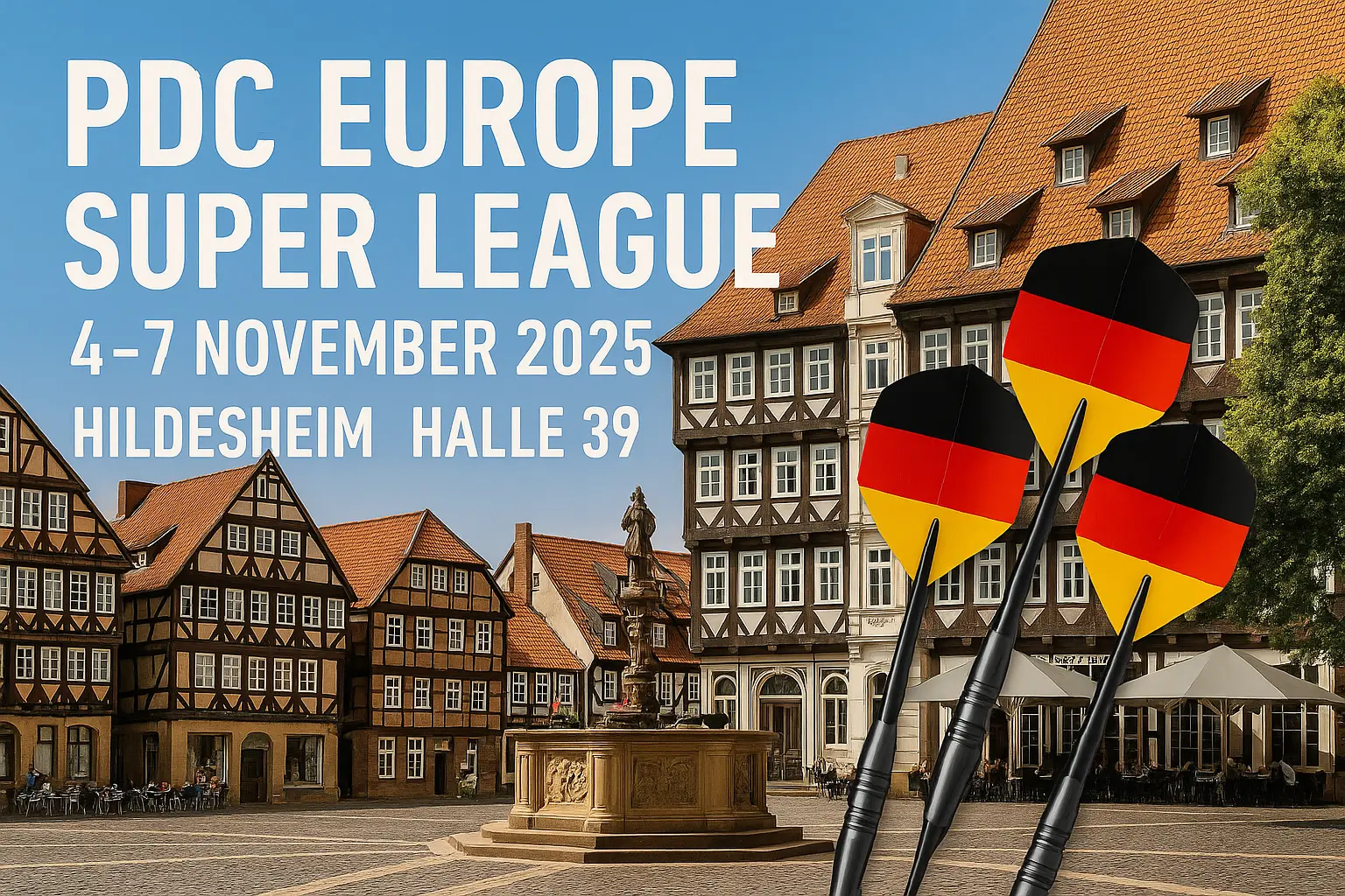 PDC Europe Super League 2025: Ergebnisse, Teilnehmerfeld, Tabelle, Spielplan und Auslosung