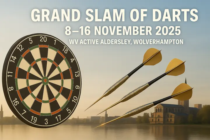 Grand Slam of Darts 2025: Ergebnisse (Update), Tabellenstände, Teilnehmerfeld, Spielplan, Auslosung und Prognosen