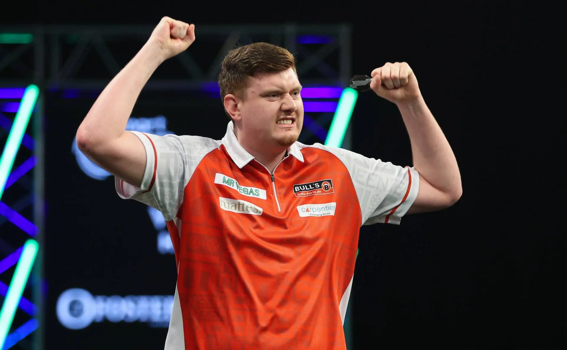 Niko Springer besiegt van Gerwen und zieht ins Achtelfinale ein – Schindler hält seine Chance mit Sieg über Bunting am Leben