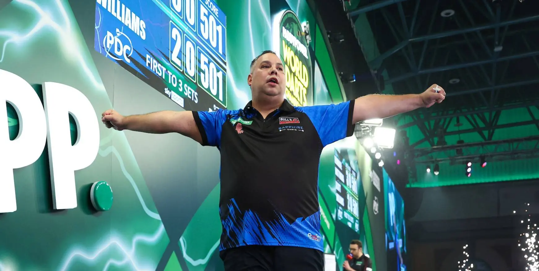 „Seine mentalen Spielchen haben mich überhaupt nicht gestört“ – Jermaine Wattimena bezwingt Scott Williams auf dem Weg in die dritte Runde der Darts WM