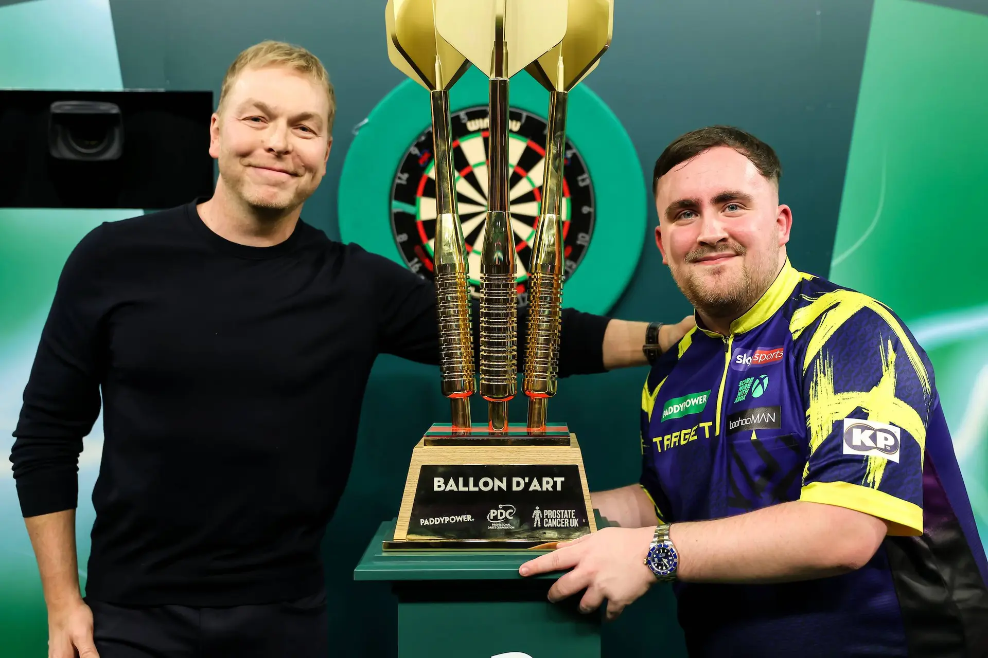 Nach dem zweiten WM-Titel: Luke Littler gewinnt im Ally Pally auch den Ballon d’Art