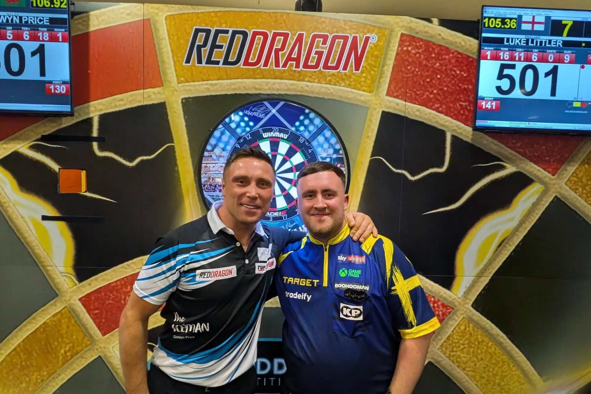 „The Nuke“ zaubert in Ayr: Luke Littler schlägt Gerwyn Price mit 9-Darter und 105er Average