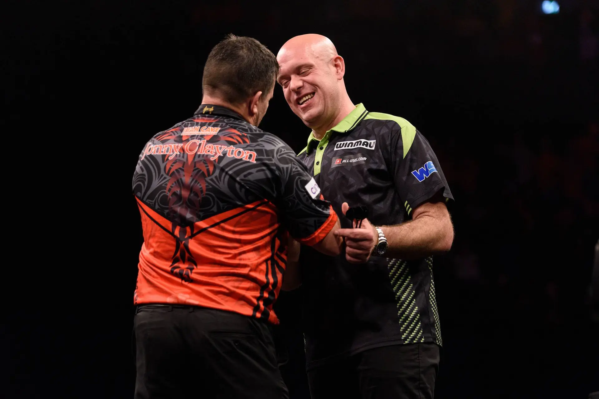 Jonny Clayton & Michael van Gerwen (2)