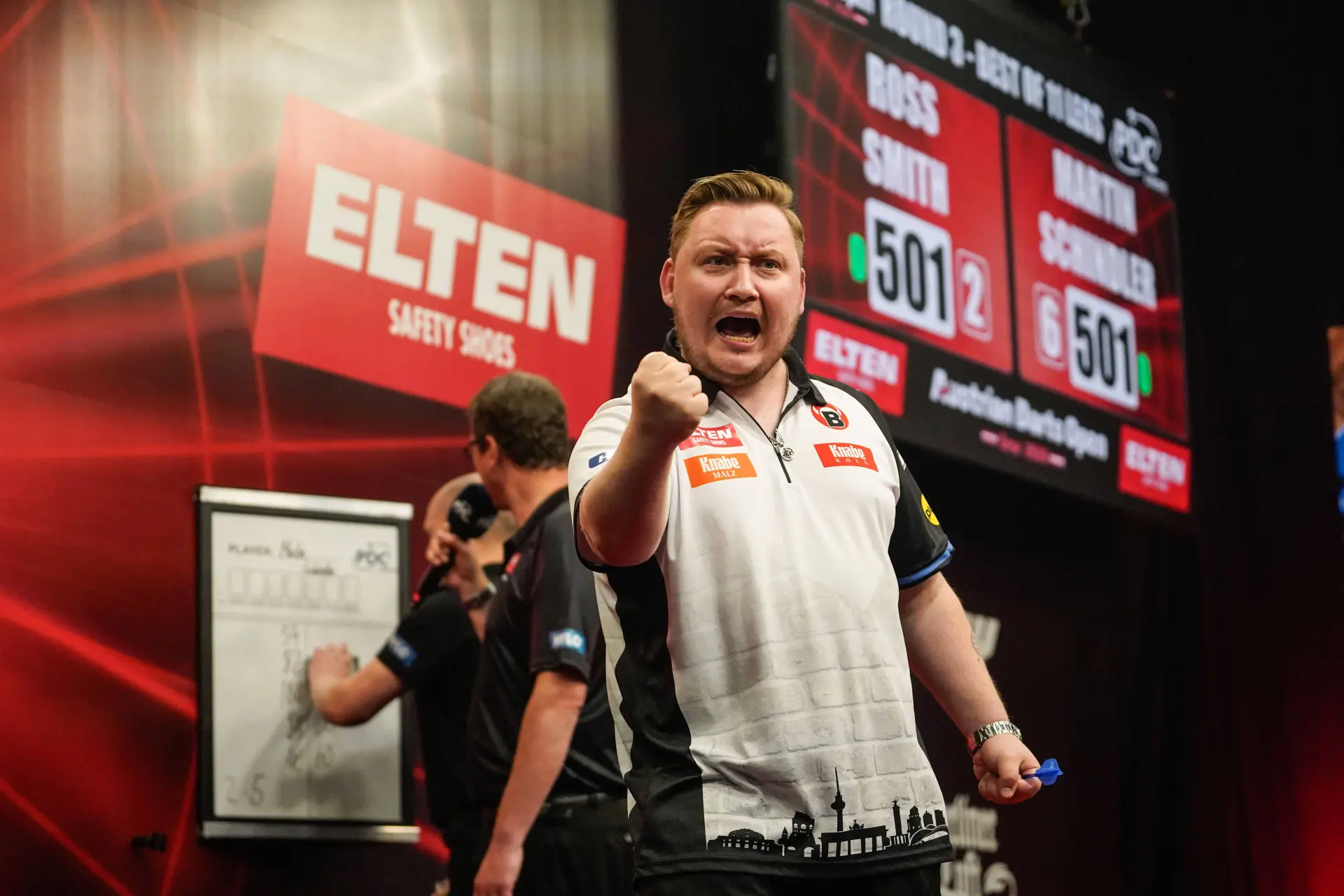 LIVE Players Championship 15: Deutsches Trio um Martin Schindler, Niko Springer und Leon Weber steht im Boardfinale