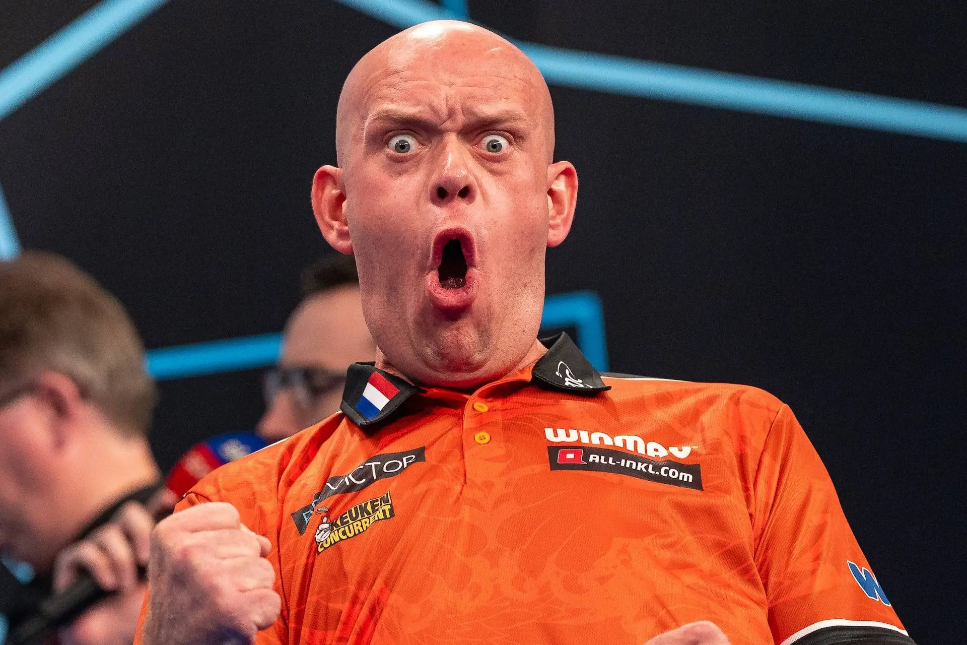 michael van gerwen representing netherlands at the 2026 world cup of darts