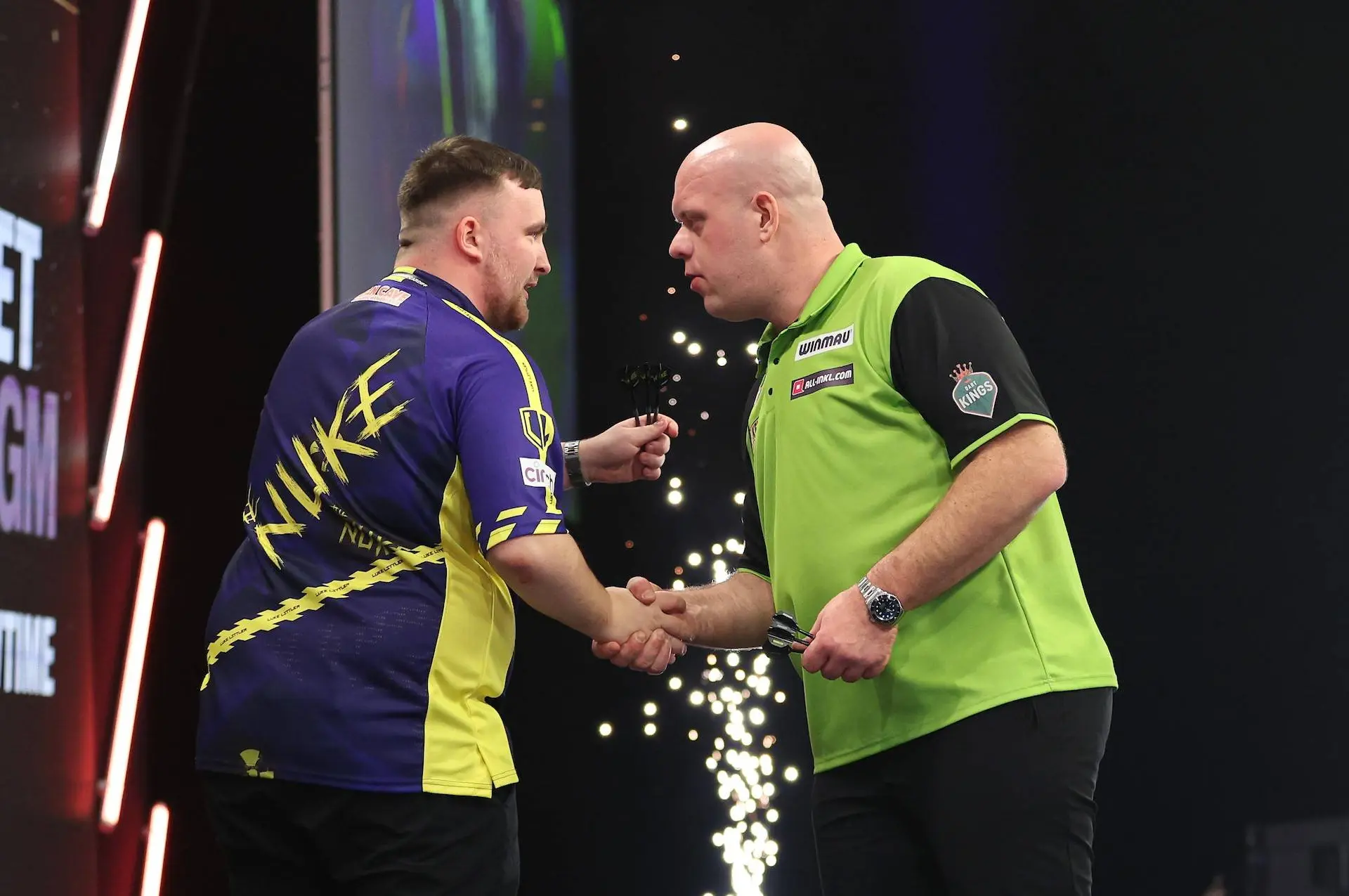 „Niko hat seinen Teil beigetragen“: Luke Littler zollt Springer Respekt, zeigt sich aber schockiert über die Ansetzung von Michael van Gerwen am Sonntagnachmittag beim World Matchplay