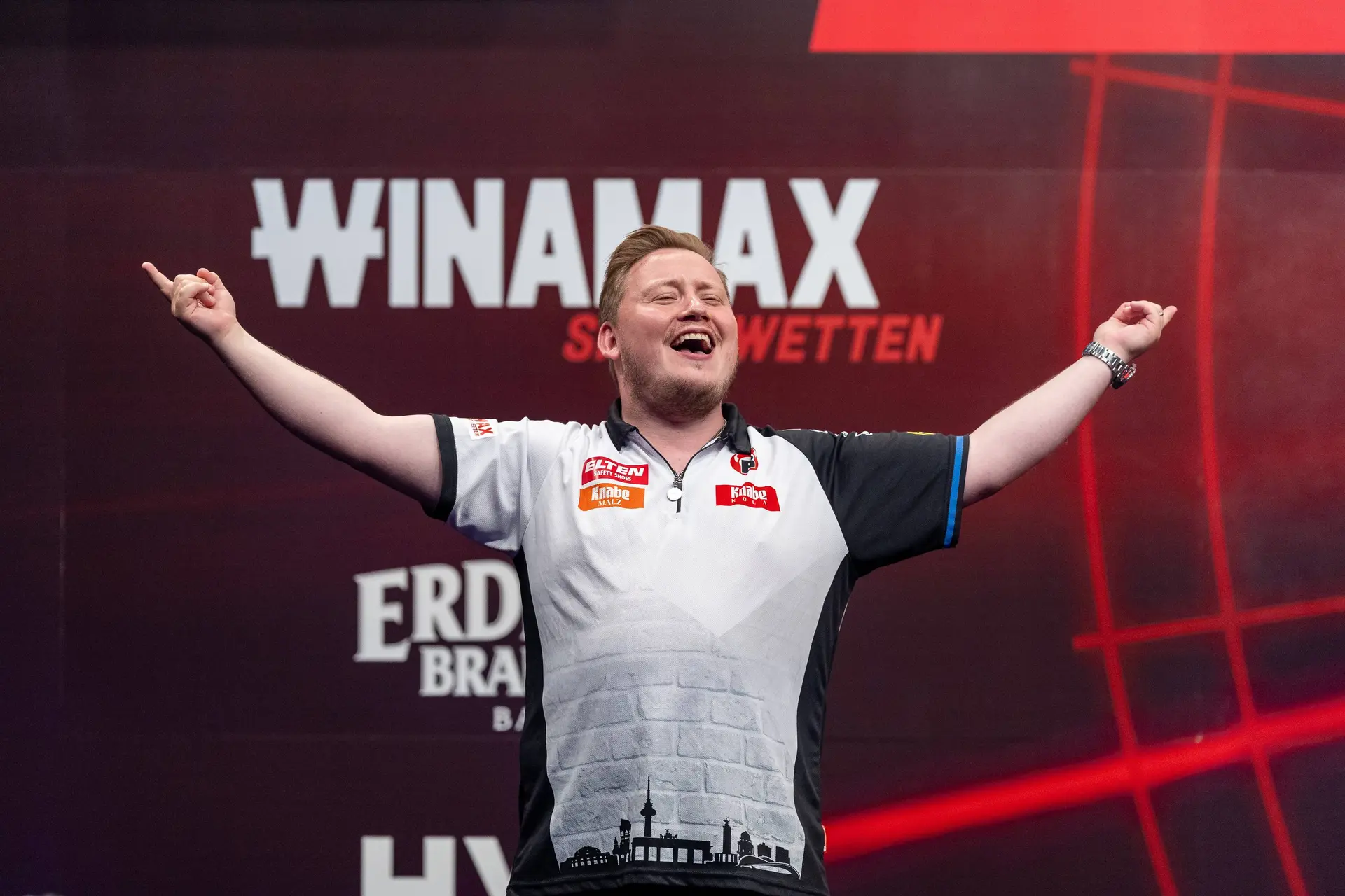 Martin Schindler feiert seinen Walk-on