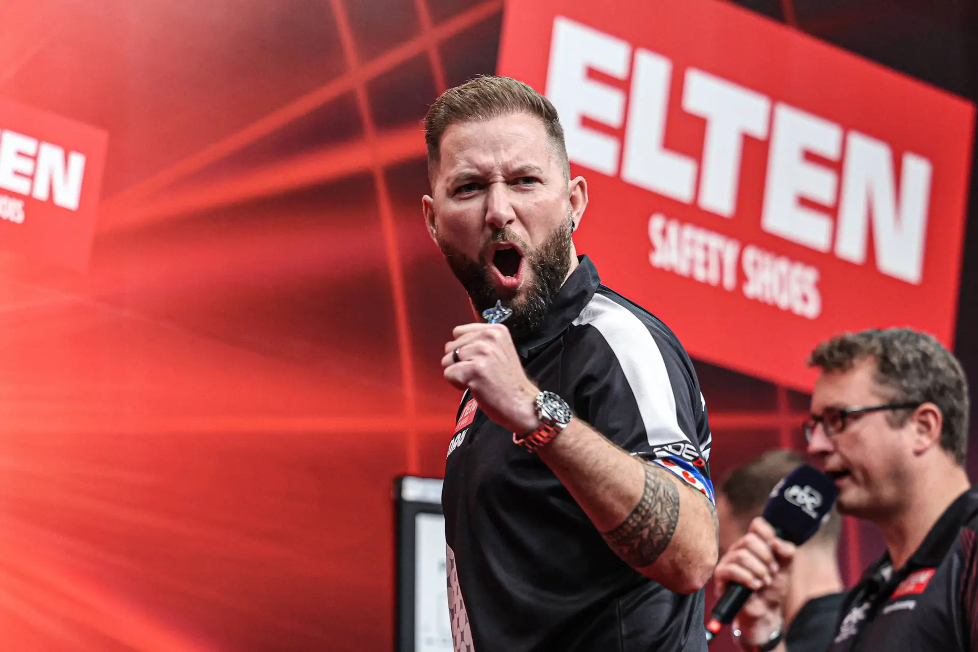 Danny Noppert jubelt.