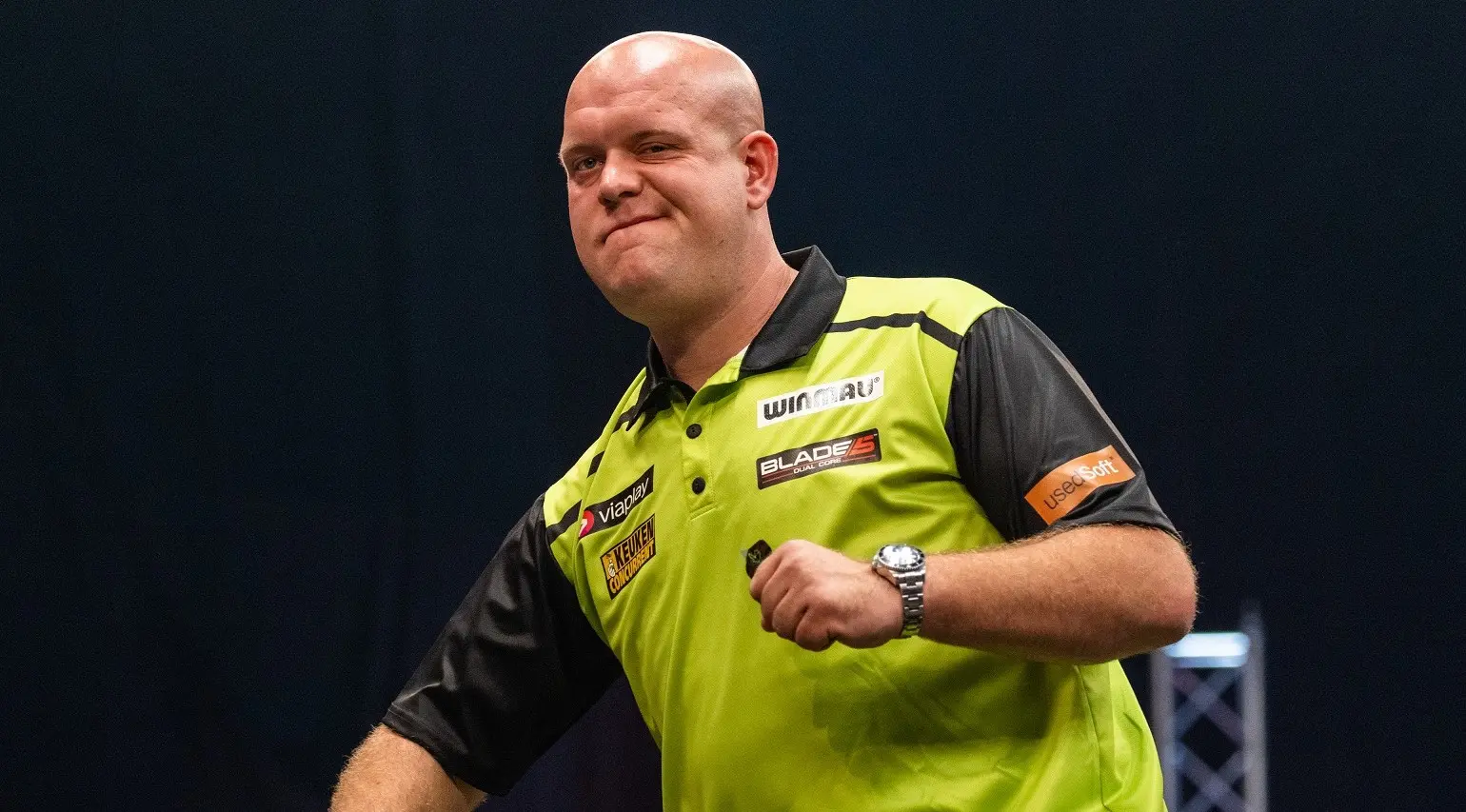Van Gerwen simpel langs Wade voor clash tegen Price op EK Darts