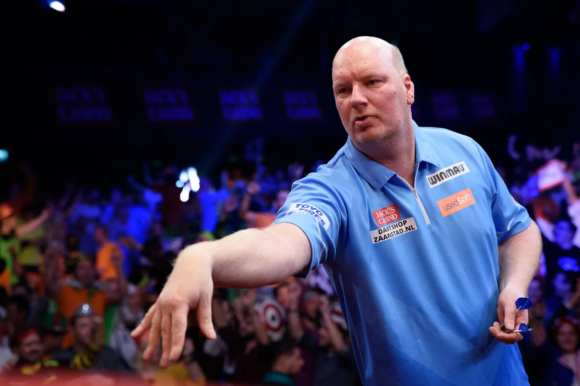 Forse thuisnederlaag voor Van der Voort, Van den Bergh pakt winst tegen De Sousa