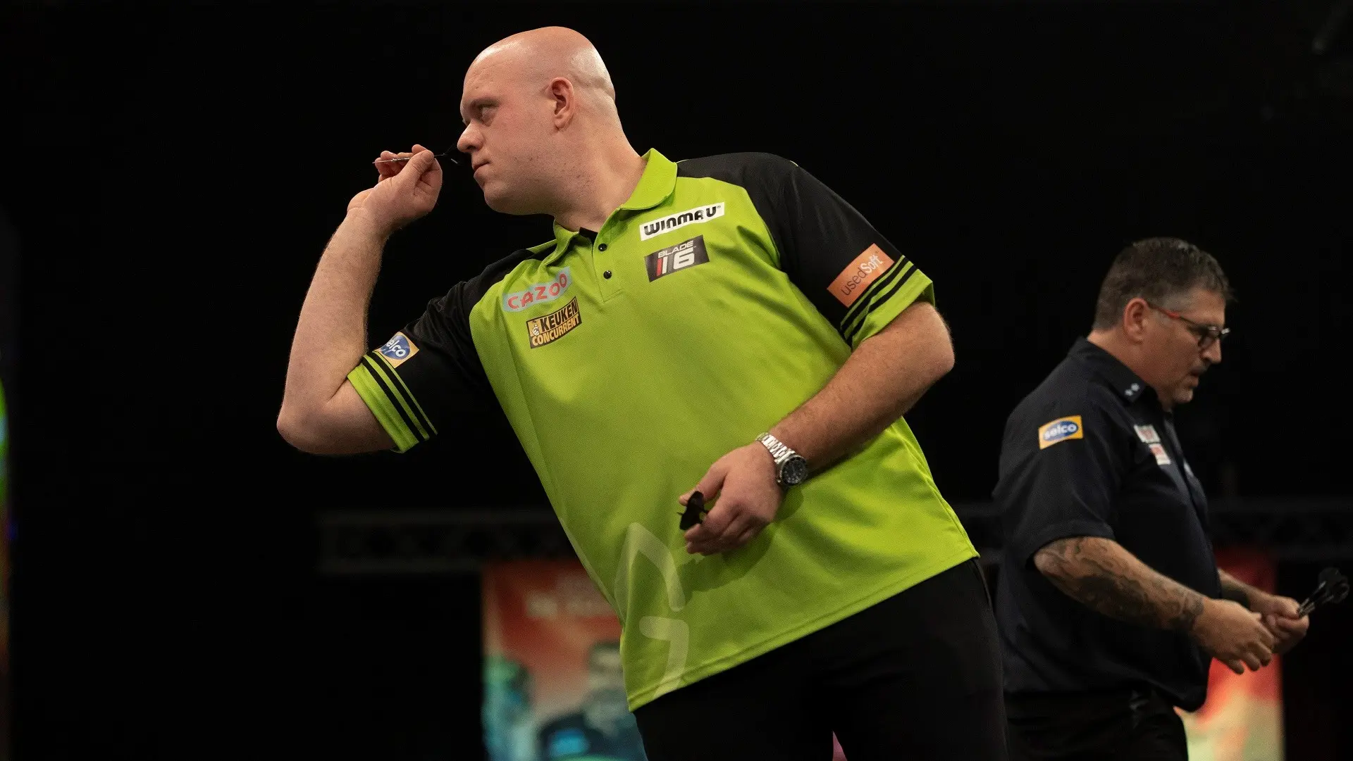 Van Gerwen reageert op akkefietje met Anderson: 'Ik zei schele tegen mezelf en Gary krijgt op dat moment een kronkel in z'n hoofd'