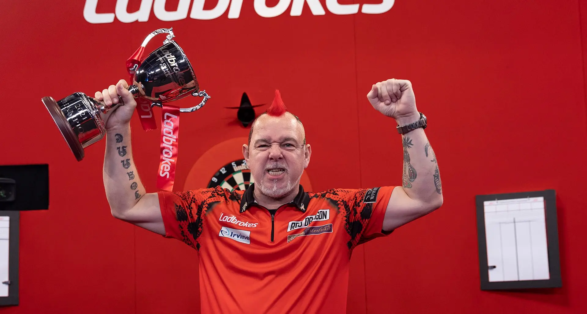 Wright wil grote mond waarmaken na titel op Players Championship Finals: 'Op 3 januari ben ik de wereldkampioen'