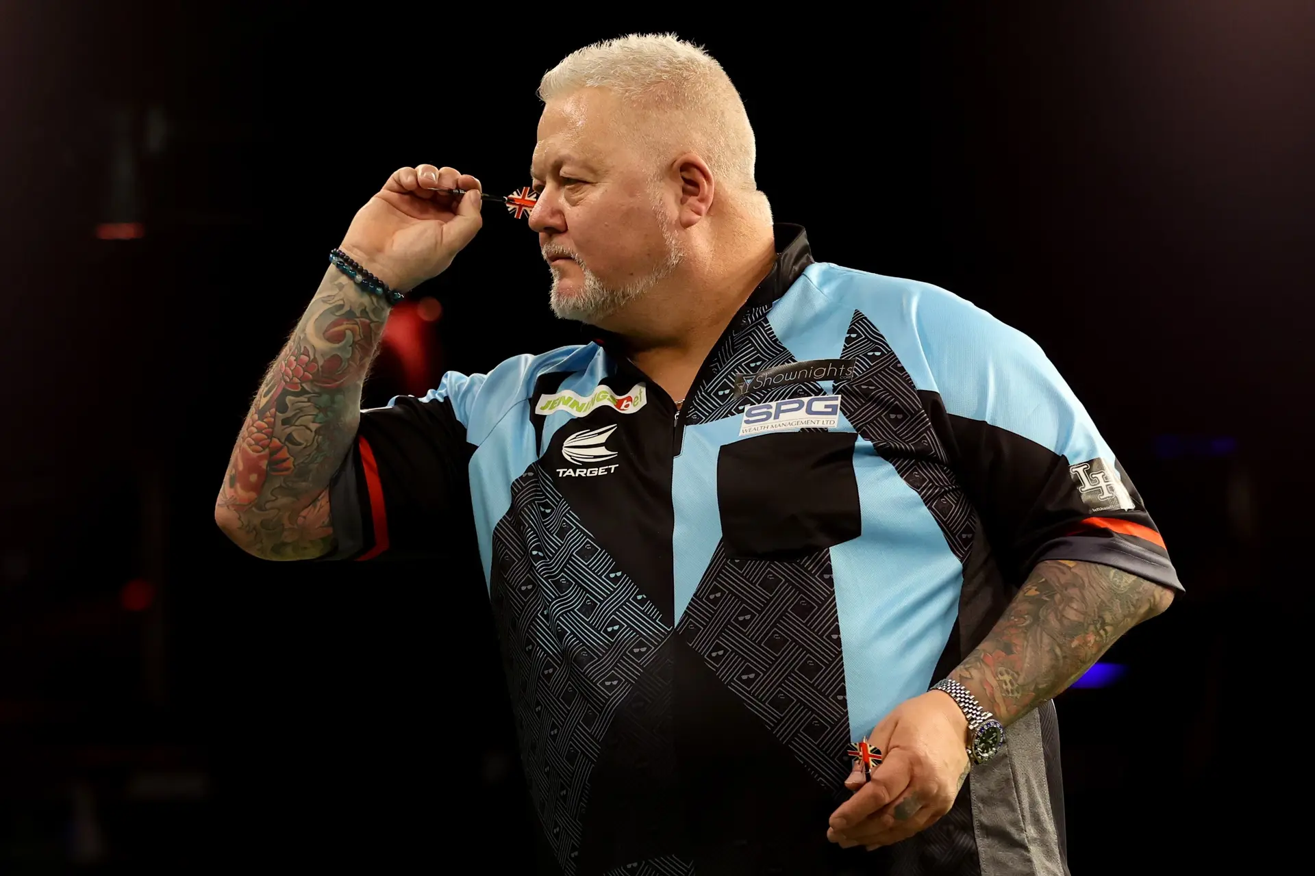 Fitton gaat voluit voor World Seniors Darts Tour: "Niveau ligt er hoger dan bij BDO/WDF"