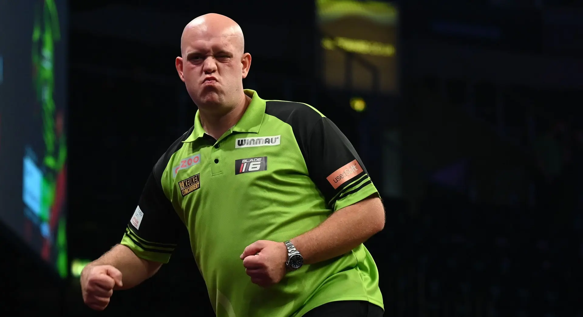 Van Gerwen met whitewash tegen Wright naar eerste weektitel in Premier League Darts