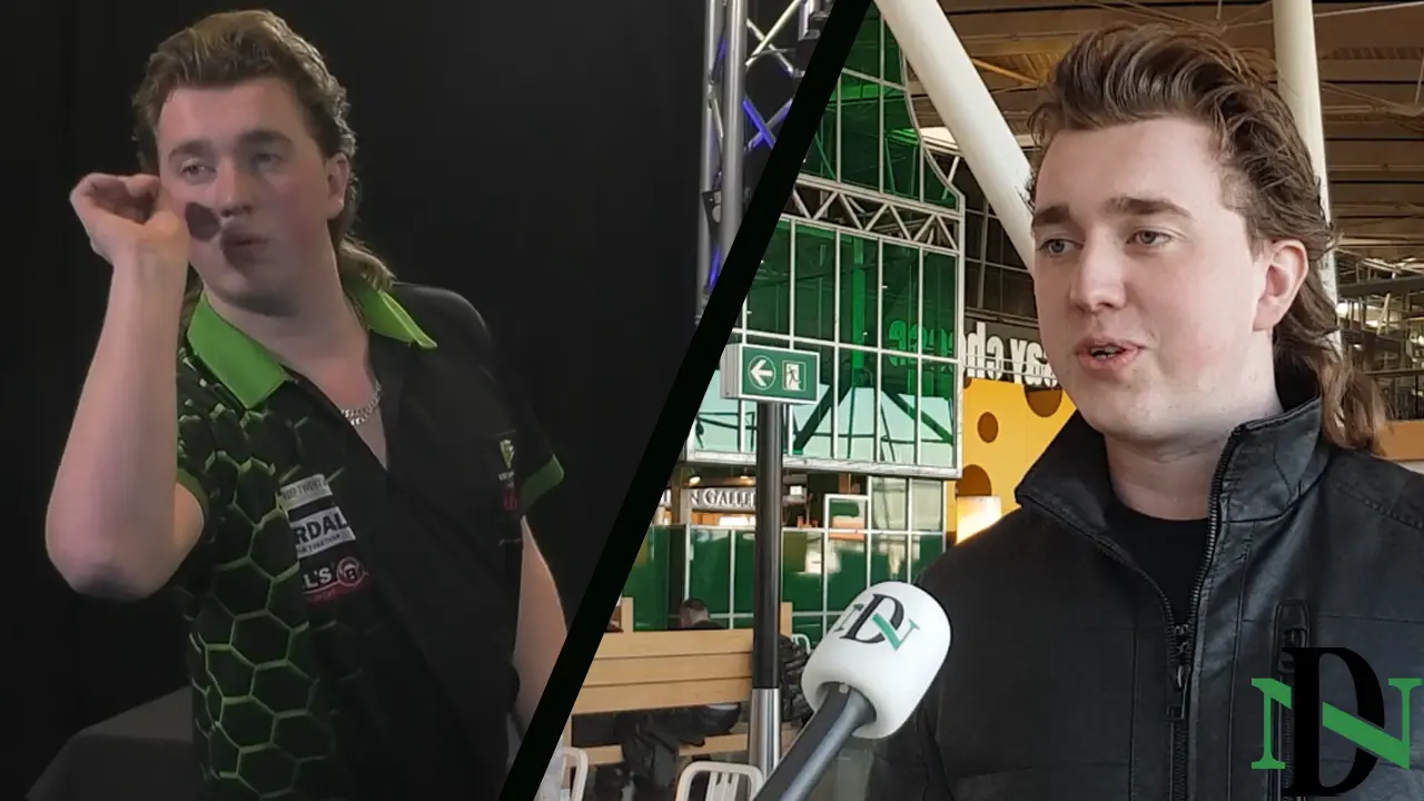 (VIDEO) Danny Jansen kent goede start op PDC Tour: 'Nu hoor je echt bij de grote jongens'