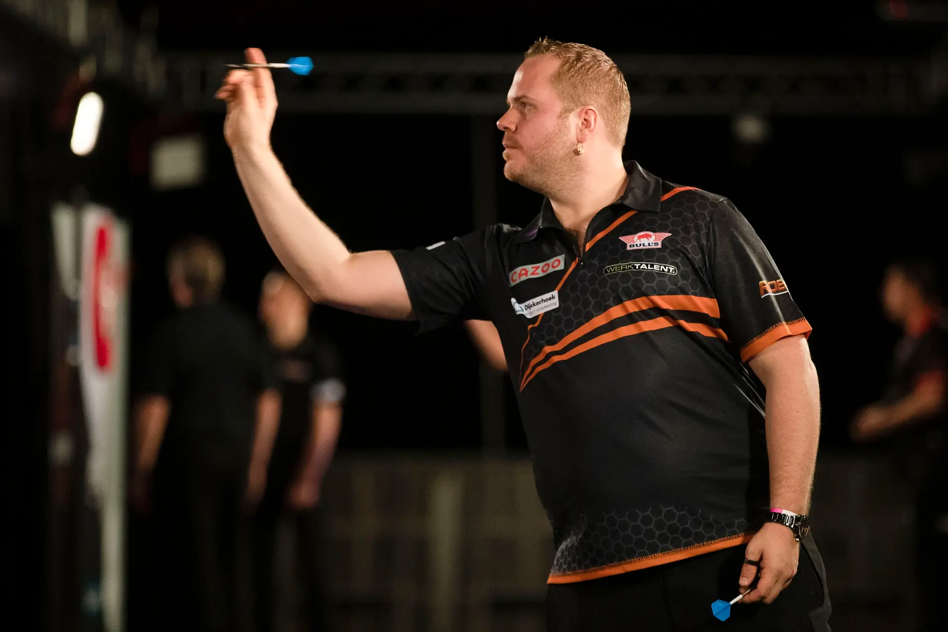 Nentjes, Van Duijvenbode, Van Gerwen en Hendriks naar tweede ronde in Niedernhausen