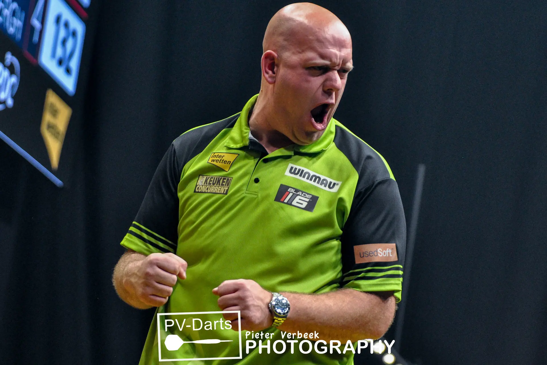 Indrukwekkende Van Gerwen rekent af met Klaasen, Wright en King ook naar derde ronde in Zwolle
