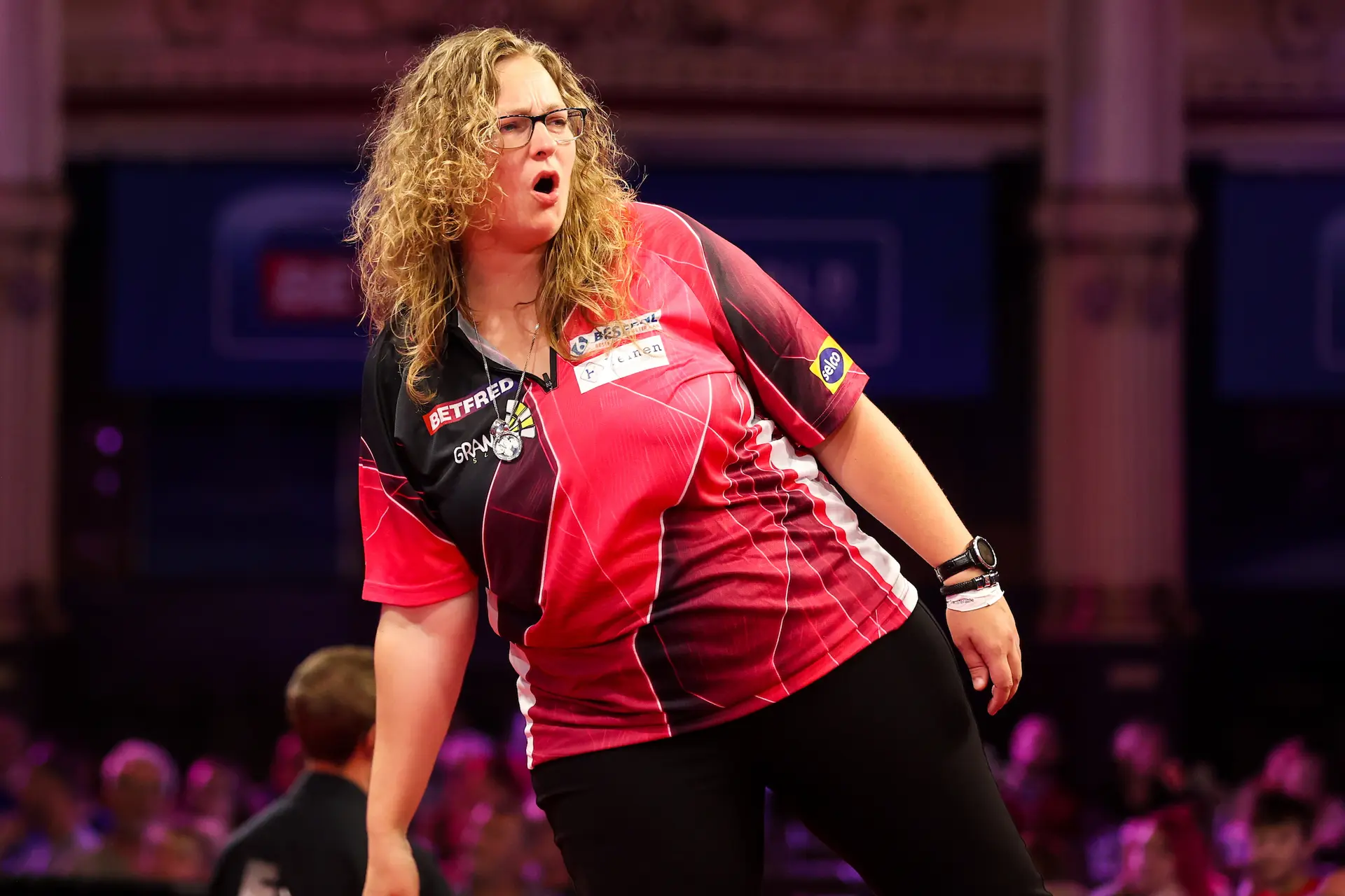 Aileen de Graaf QF Womens World Matchplay 1