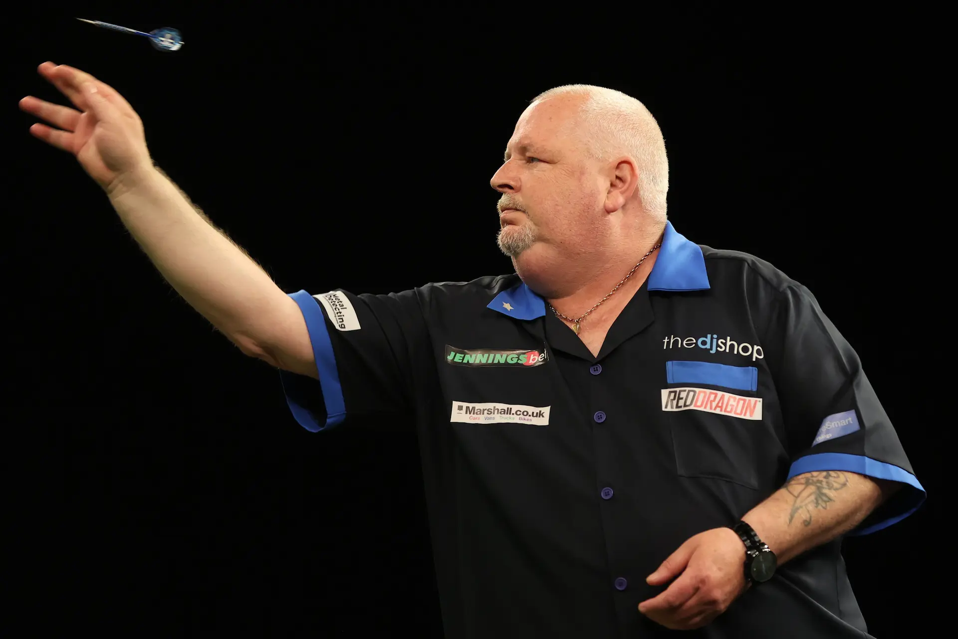 Thornton pakt ten koste van Phil Taylor titel op World Seniors Matchplay