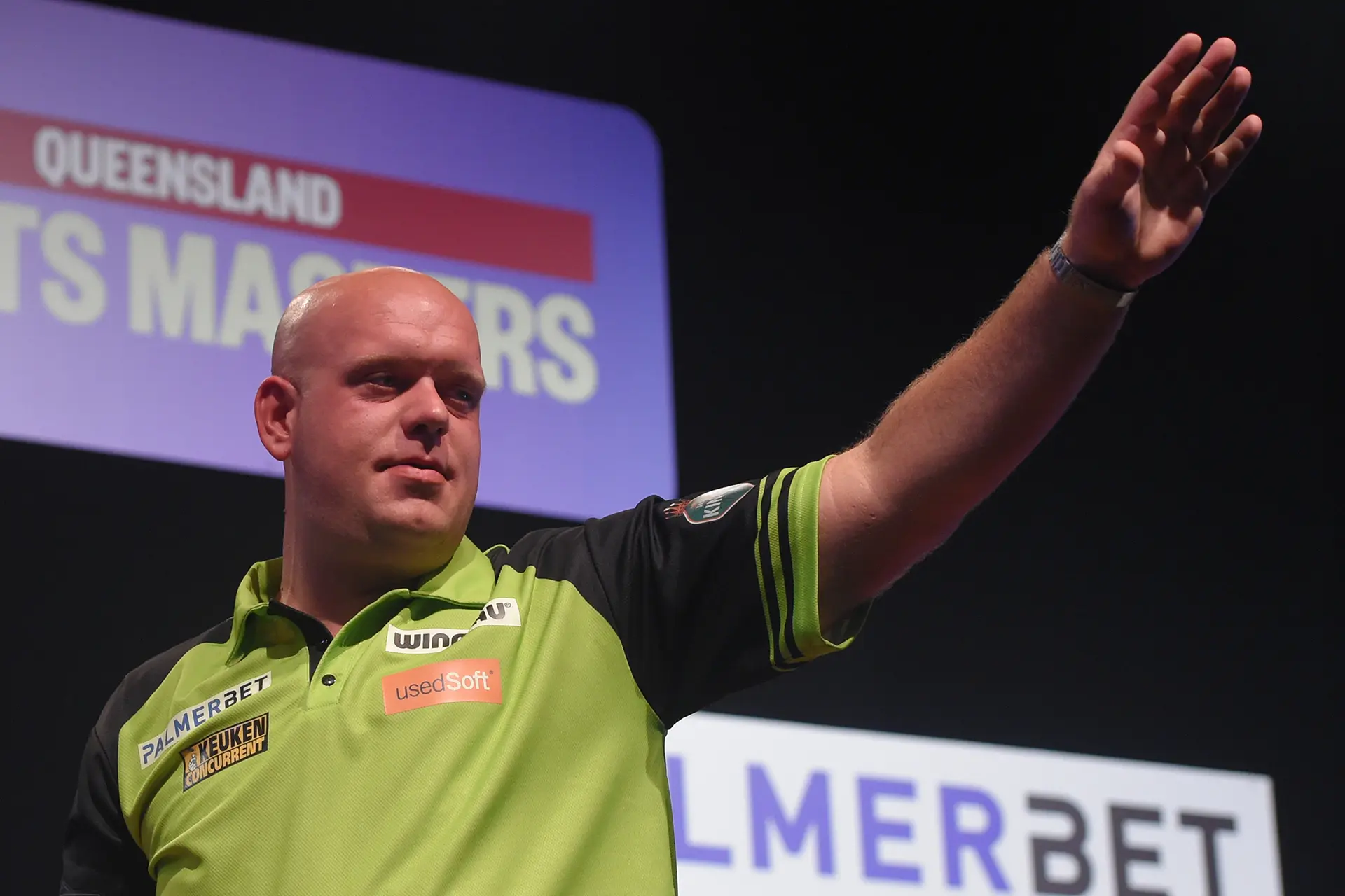 Van Gerwen stijgt naar tweede plaats op World Series Order of Merit na eindzege in Townsville