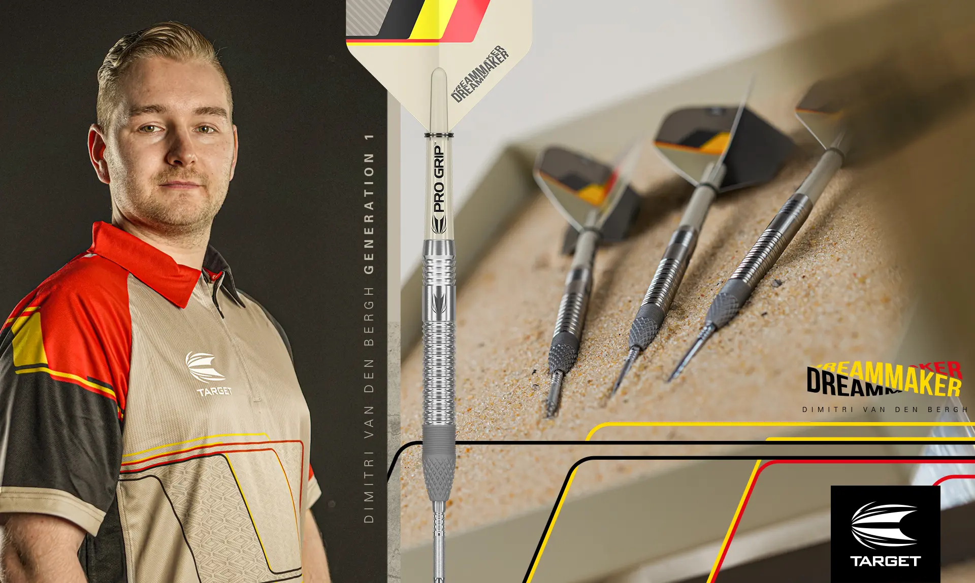 Van den Bergh maakt overstap naar Target Darts
