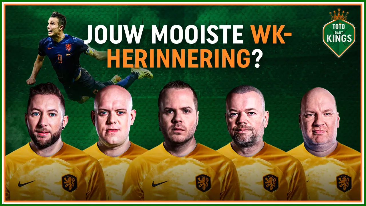 VIDEO: Spelers van TOTO Dart Kings vertellen over hun mooiste herinneringen aan het WK voetbal