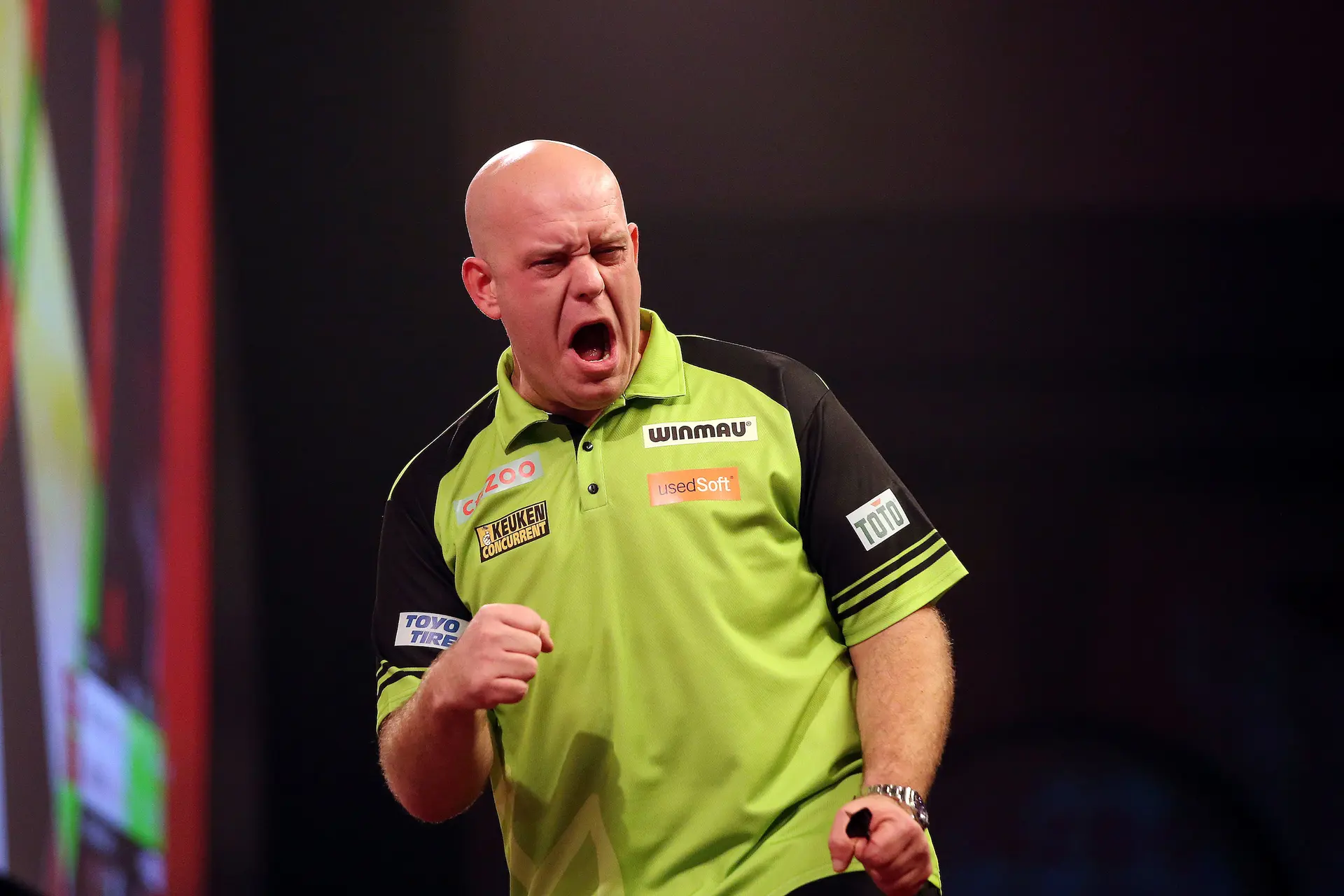 Dit zijn de hoogste gemiddeldes op het WK Darts 2023 tot de kerst; Van Gerwen op een tweede plaats