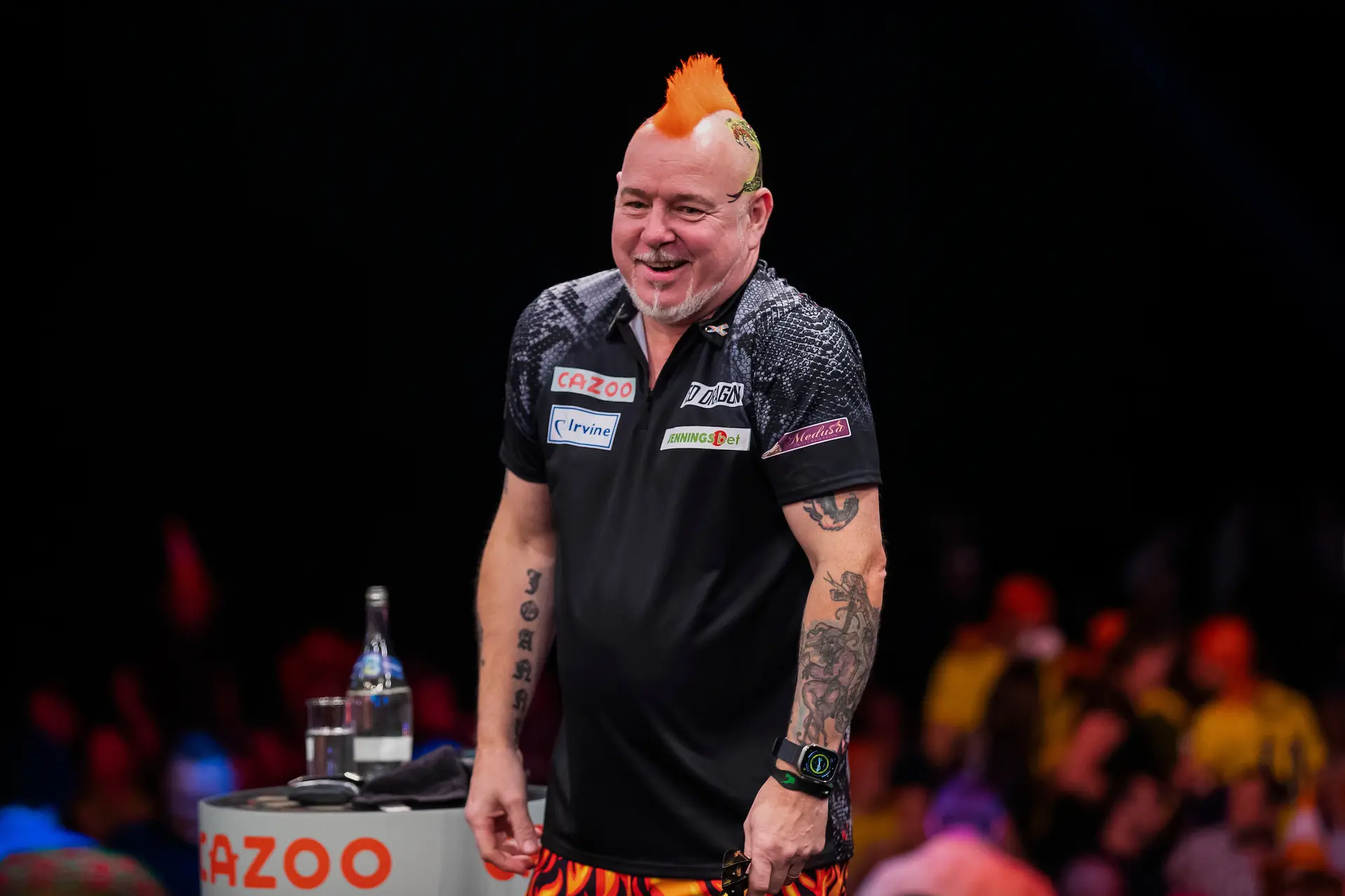 Wright over zijn meest beschamende moment als darter: ''Hierdoor moest ik een pruik dragen''