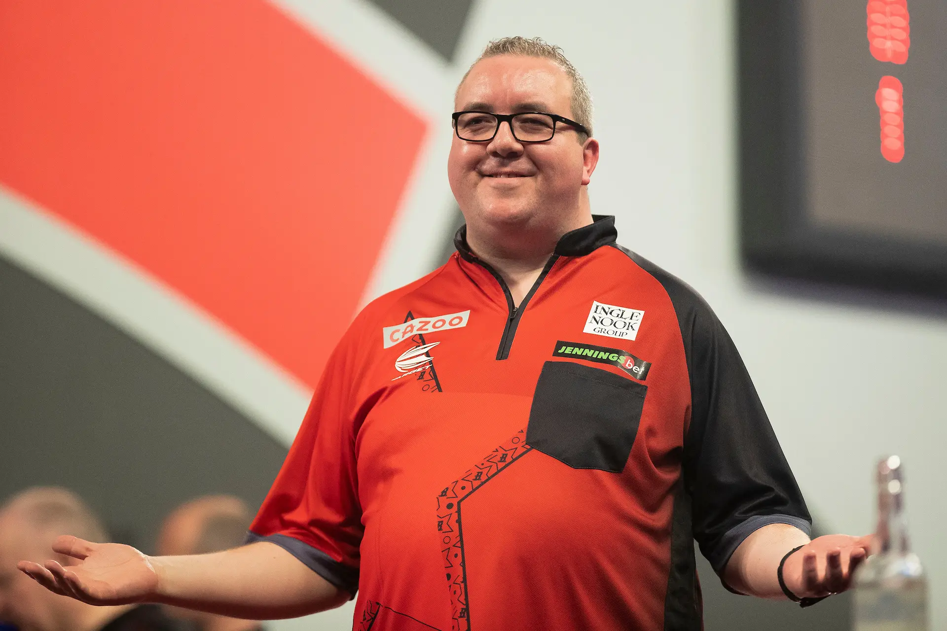 Stephen Bunting rekent na enorme thriller af met Ryan Joyce op World Matchplay