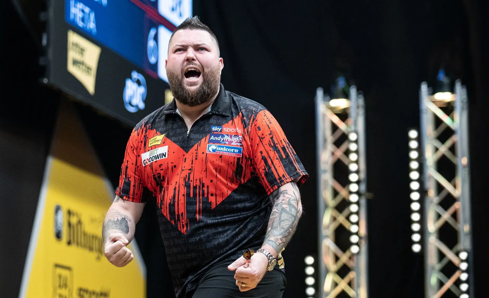 Smith pakt de eindzege op German Darts Grand Prix