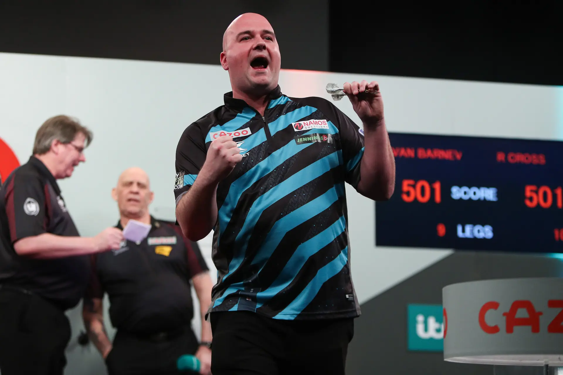 Bingo voor Cross op European Darts Grand Prix: eerste toernooizege ooit op de European Tour