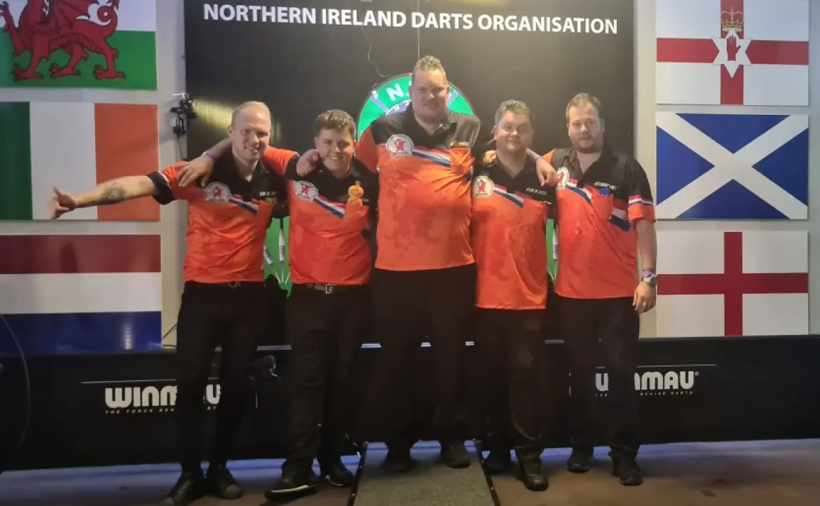 Nederlandse heren winnen teamonderdeel tijdens Six Nations Cup