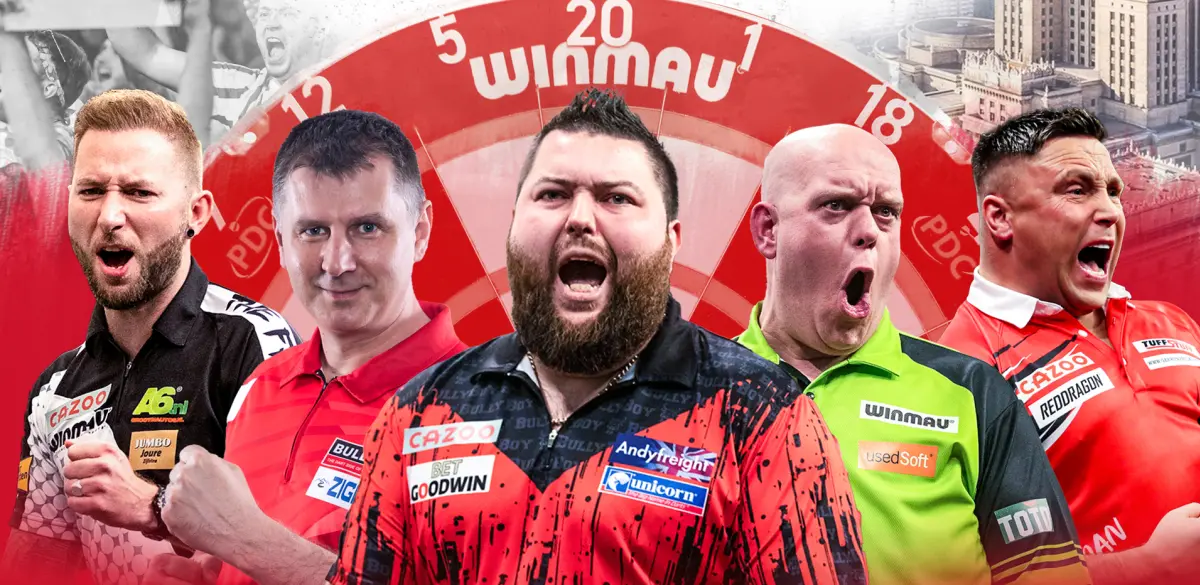 Verdeling prijzengeld tijdens de Poland Darts Masters 2023 met 60.000 pond in prijzenpot