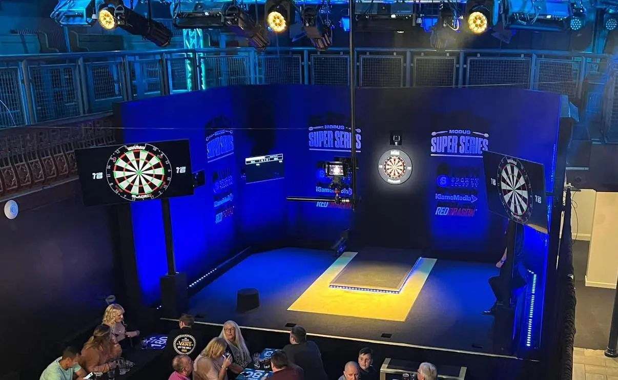 De zaal van de MODUS Super Series