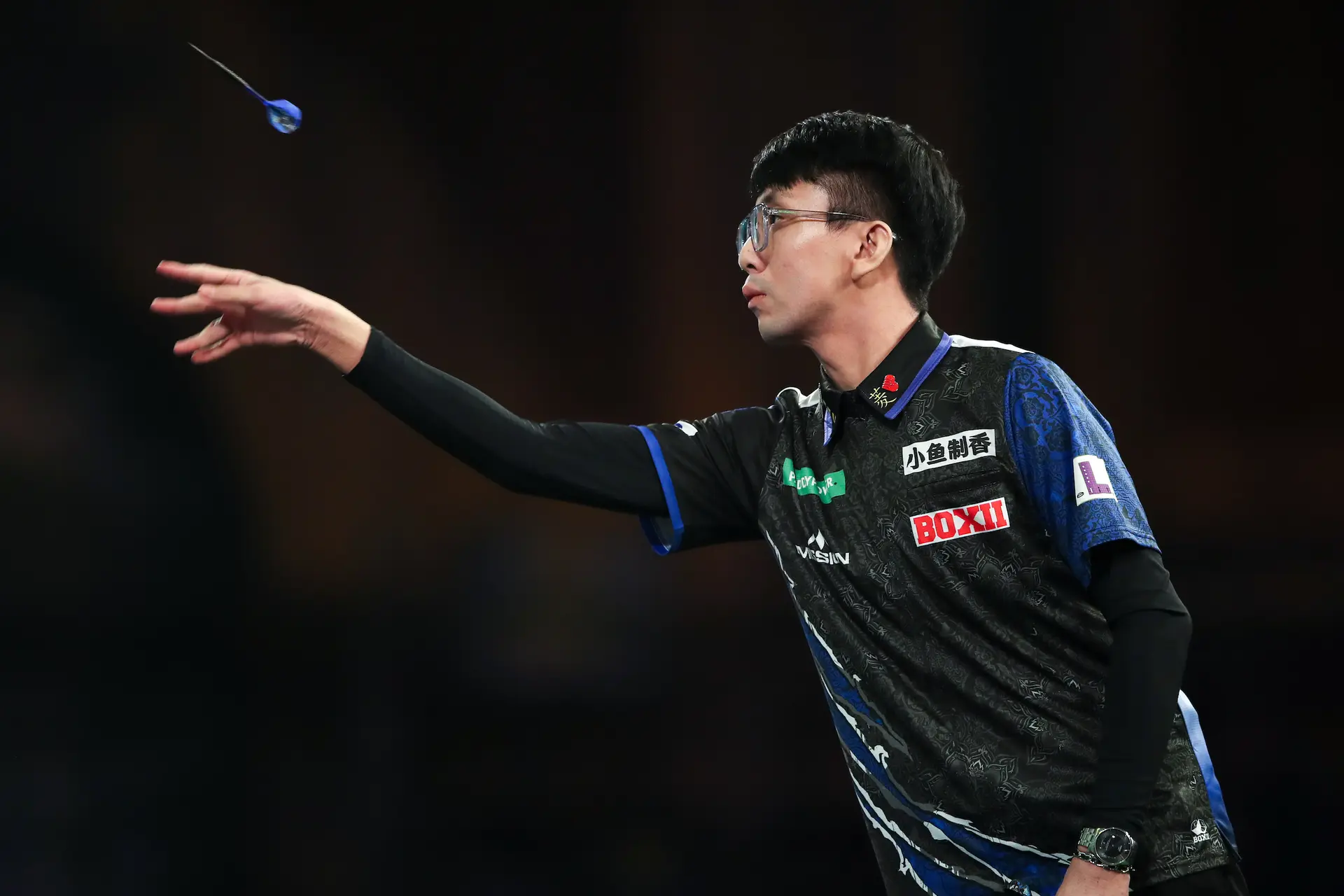 Xiaochen Zong in actie