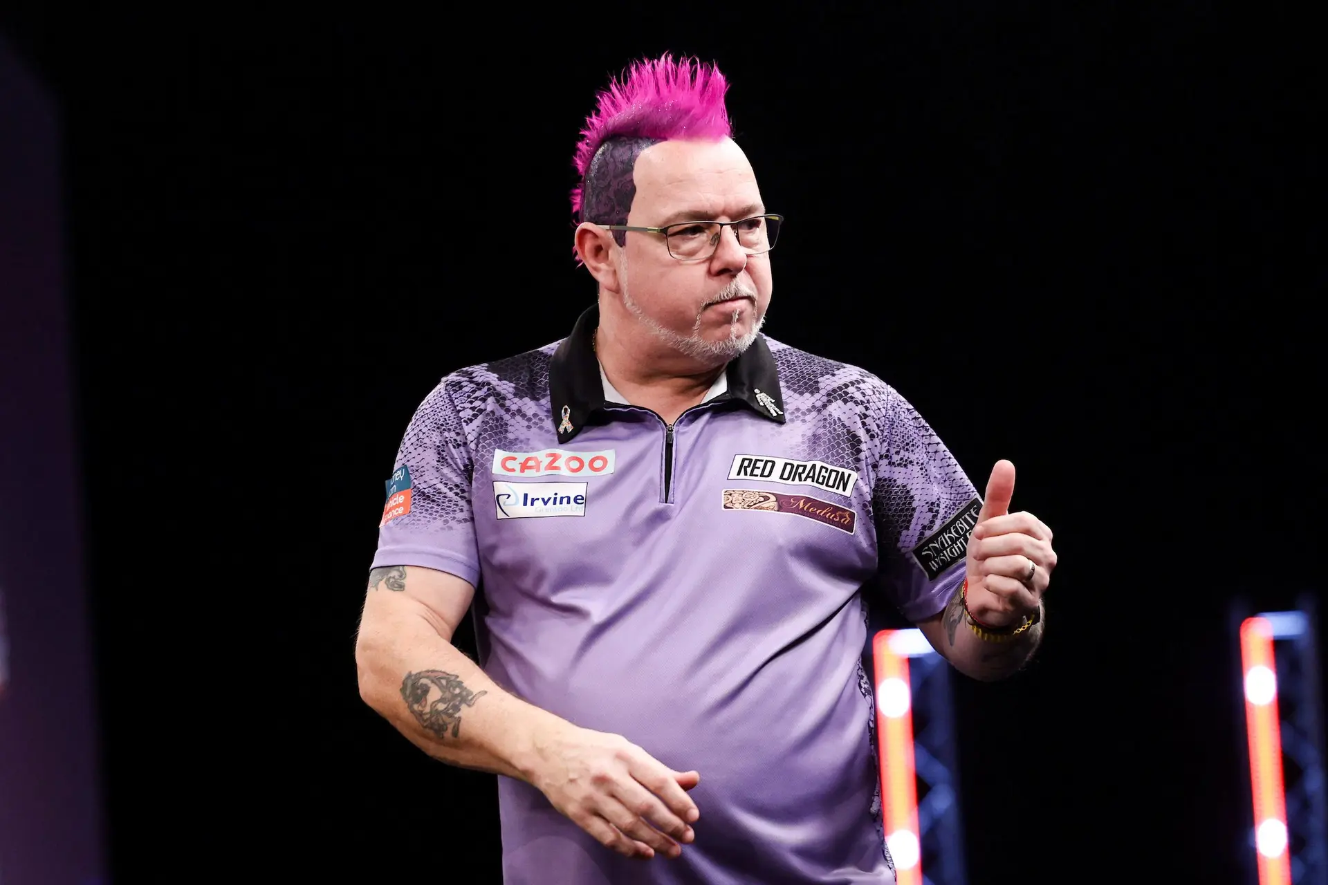 Boze Peter Wright snapt roep om Chris Dobey niet: "Hij heeft Mickey Mouse toernooi gewonnen"
