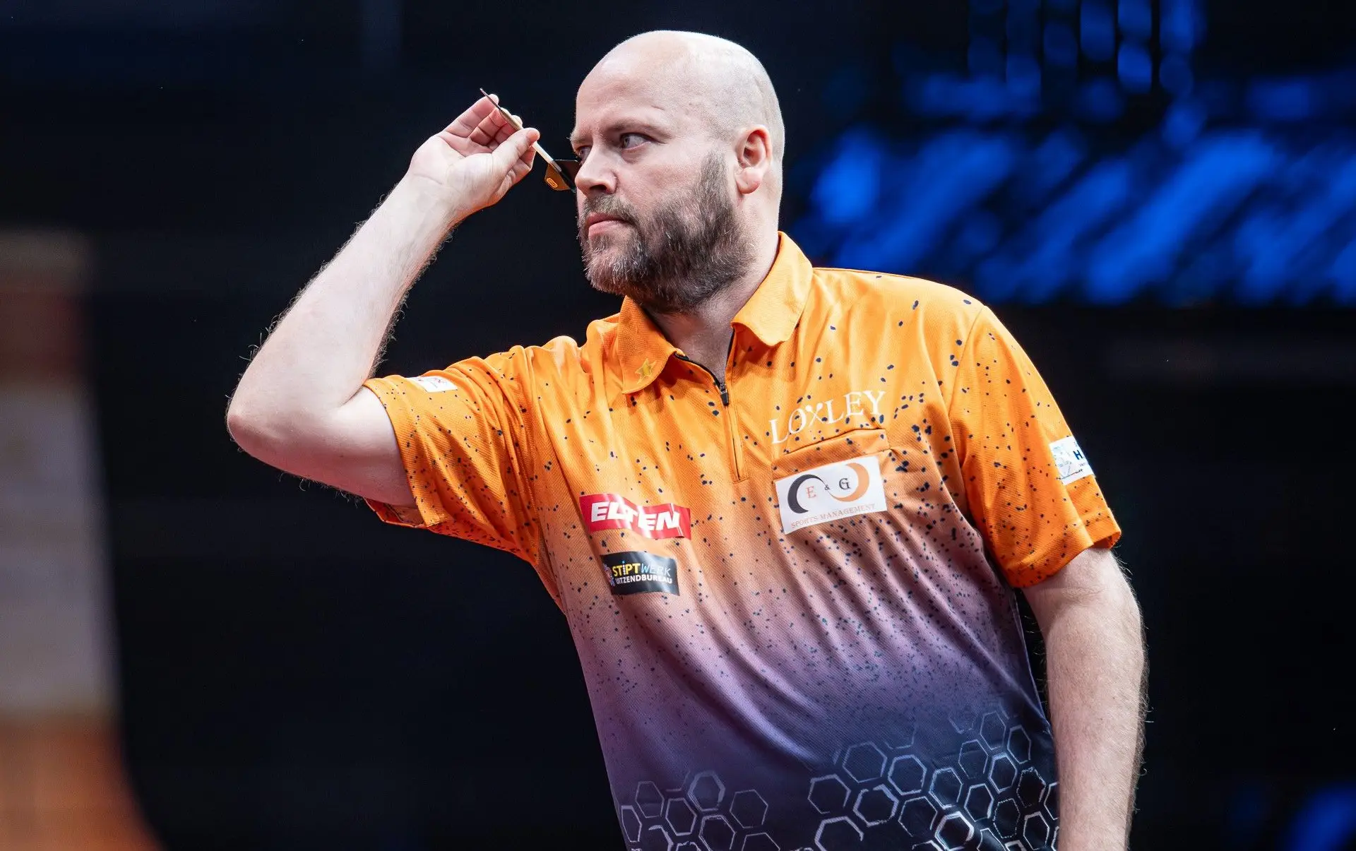 Christian Kist ondanks negendarter onderuit op WK Darts
