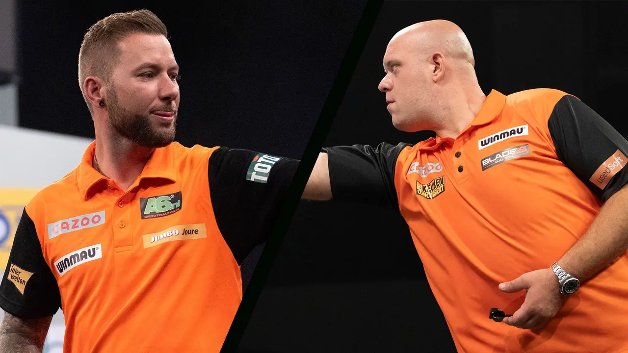 Michael van Gerwen en Danny Noppert krijgen gezelschap van drie landgenoten op World Cup of Darts