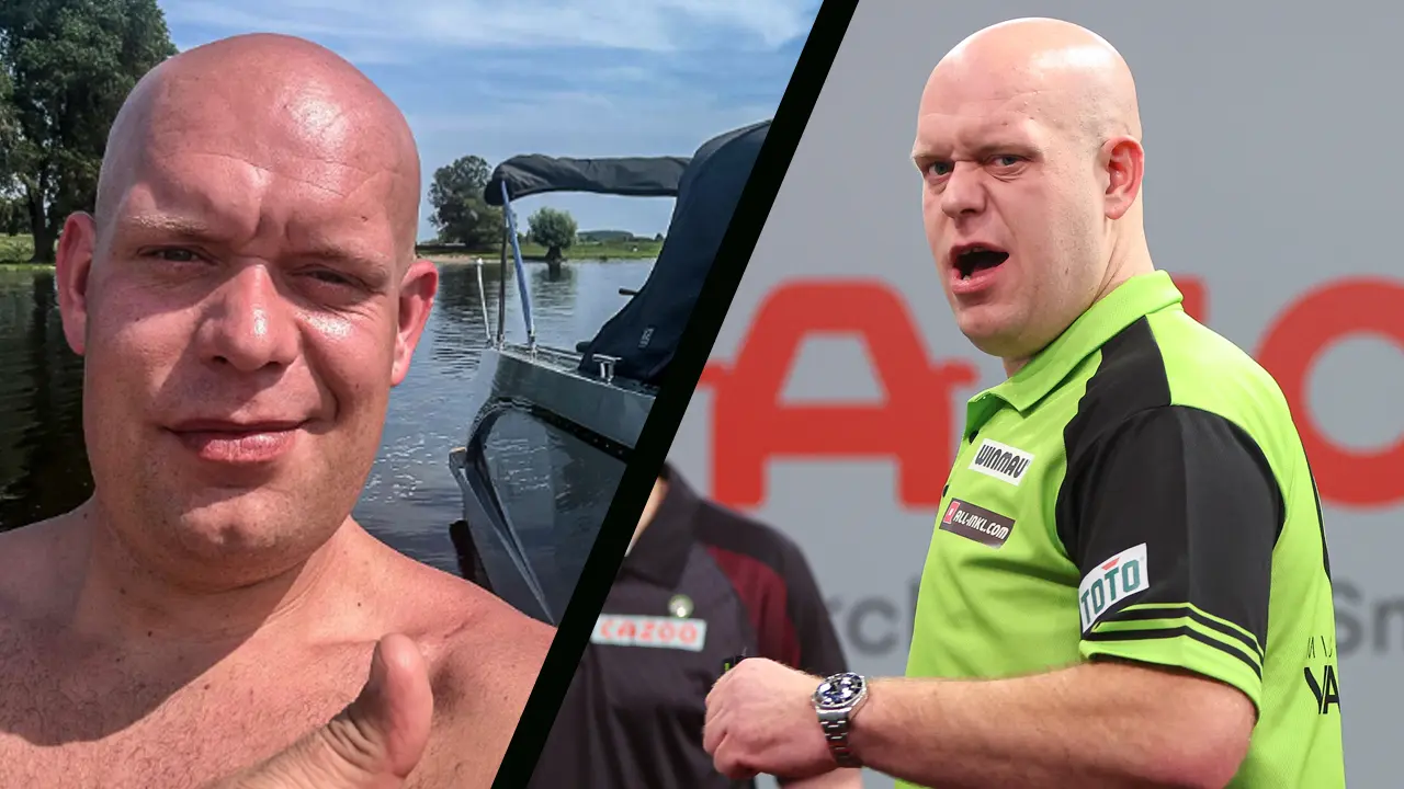 Herstel Van Gerwen van operatie verloopt goed: "Klaar om de darts weer op te pakken''